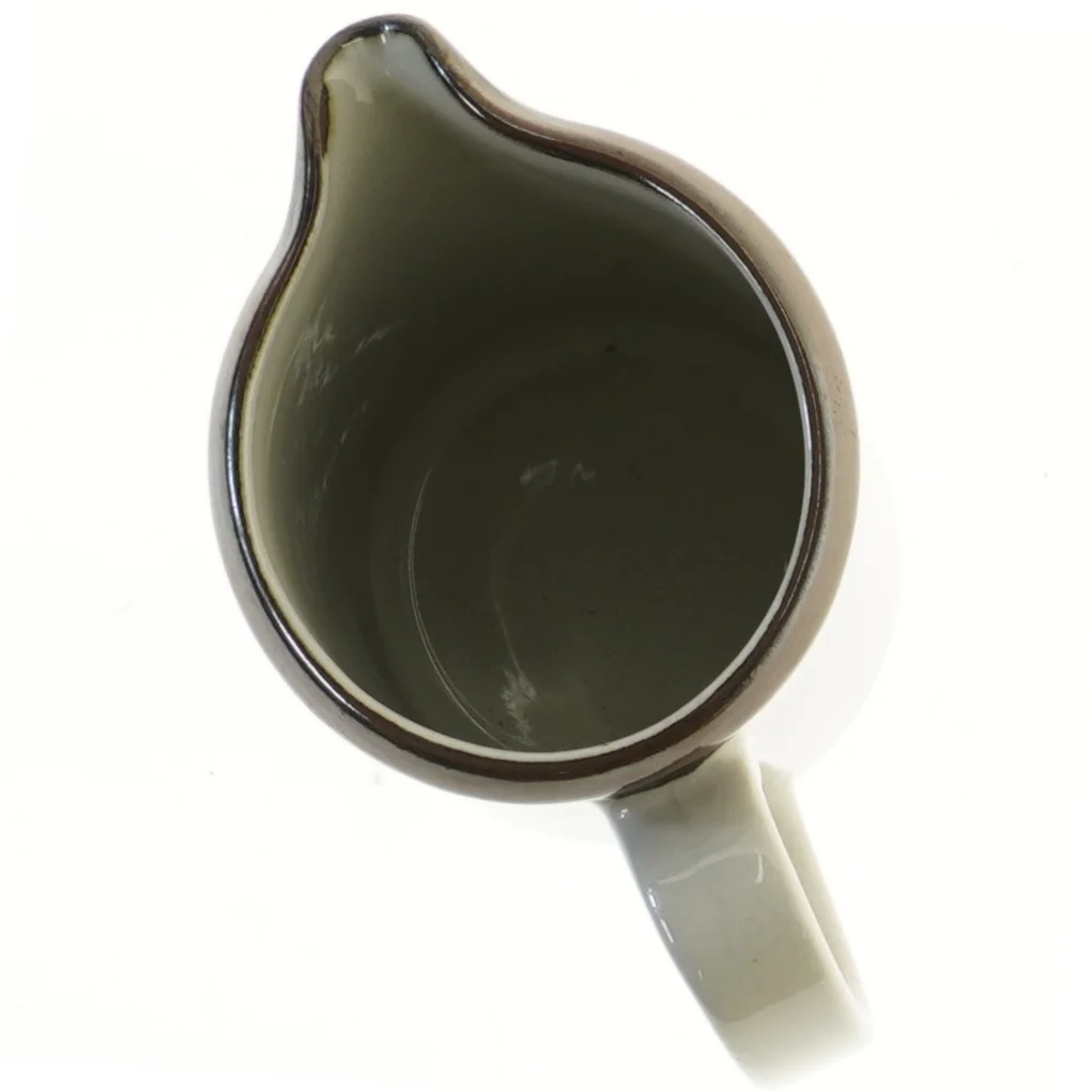 Keramisk mælkekande fra Arabia Finland (str. 16,5 cm)