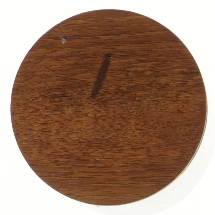 Keramikkrukke med låg til kakao fra Knabstrup (str. 13 cm)