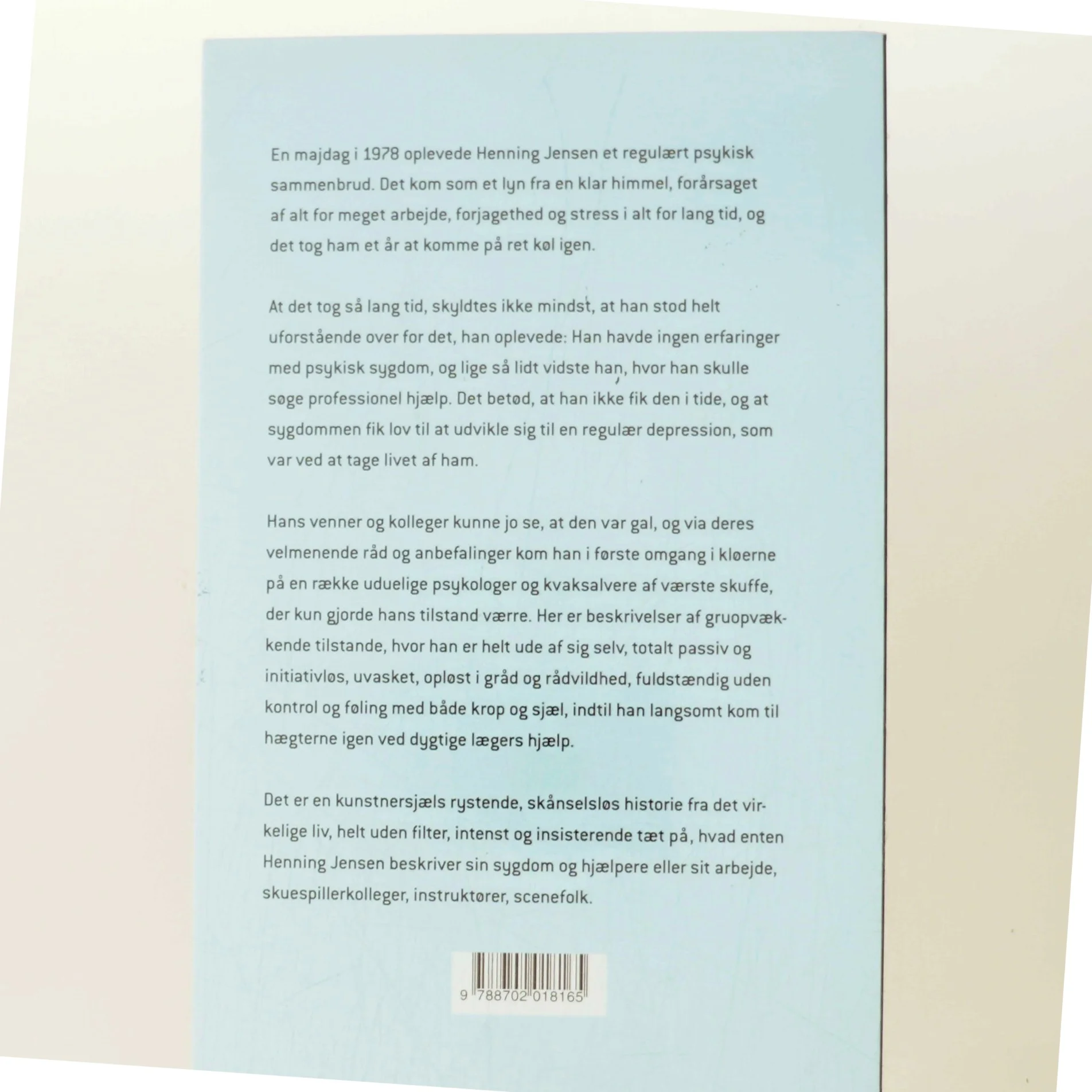 Gennem glasvæggen af Henning Jensen (f. 1943-01-05) (Bog)