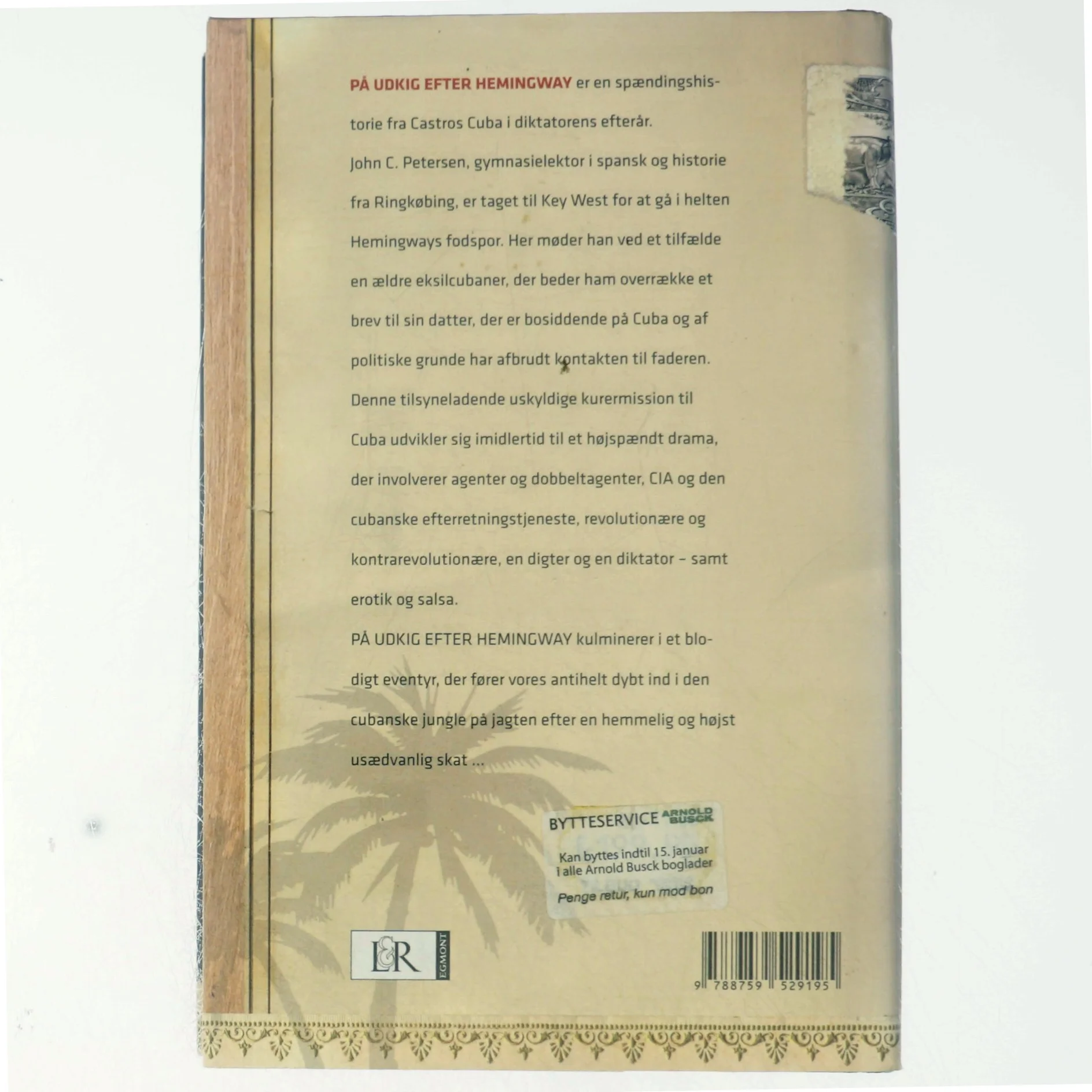 På udkig efter Hemingway af Leif Davidsen (Bog)