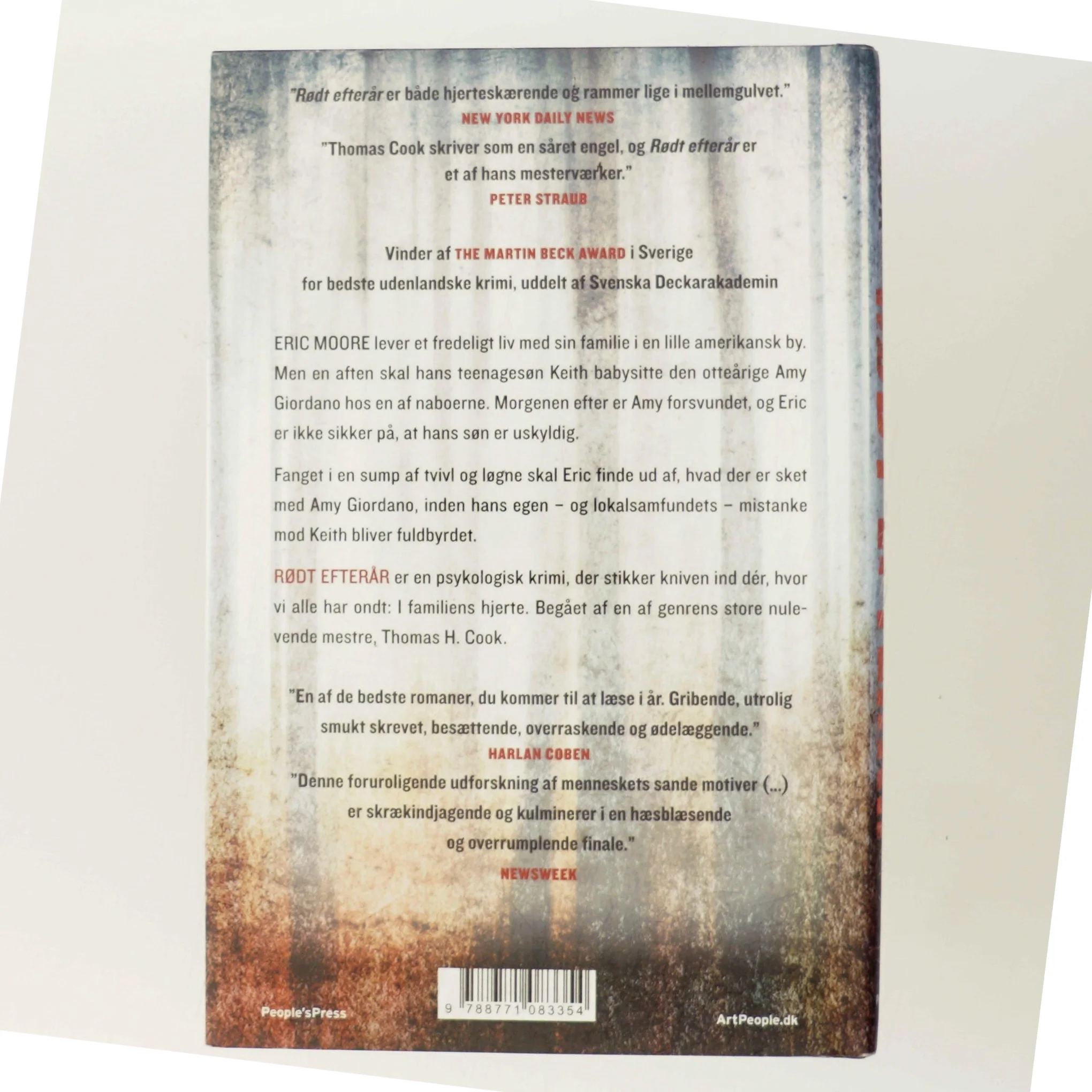 Rødt efterår : krimi af Thomas H. Cook (Bog)