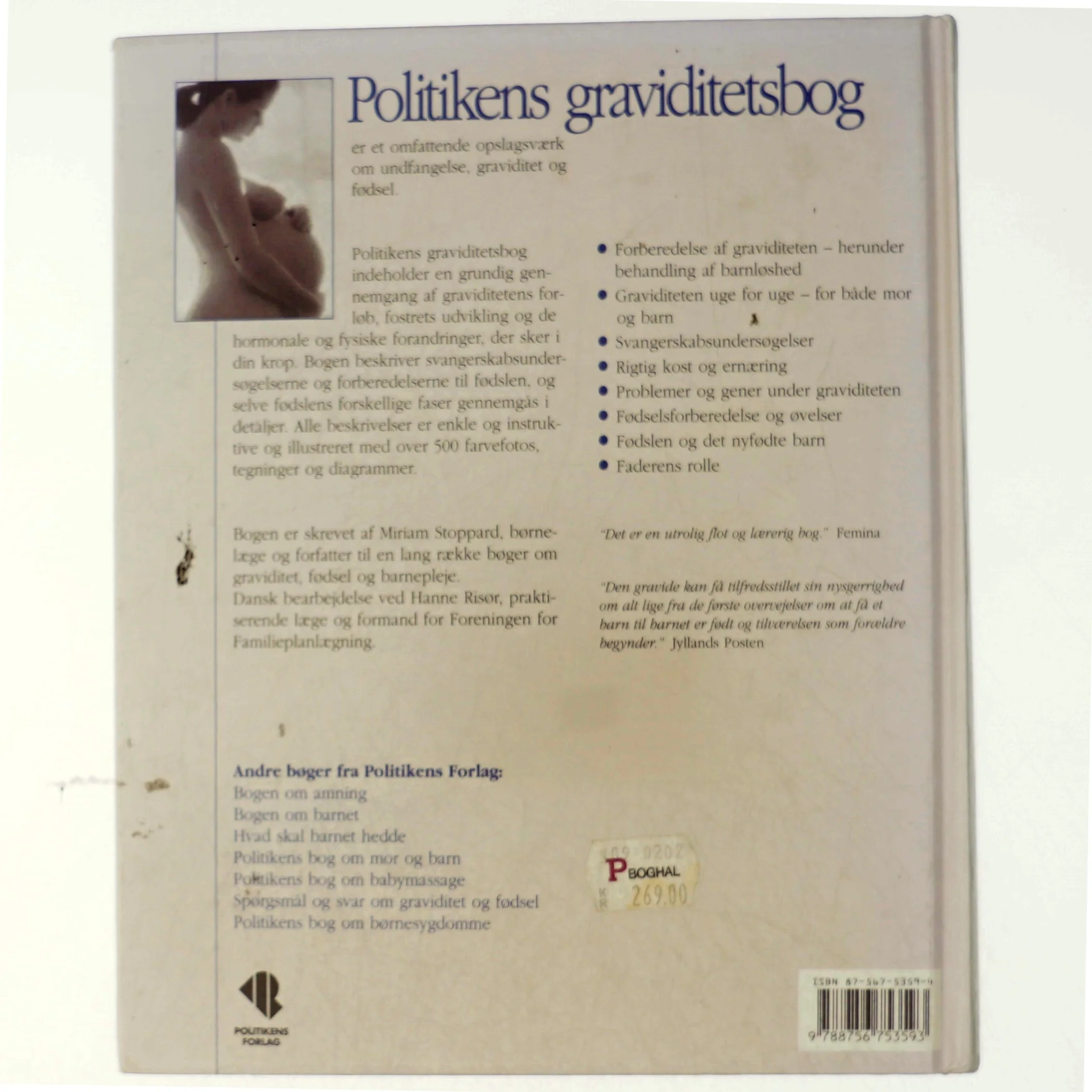 Politikens graviditetsbog (Bog)