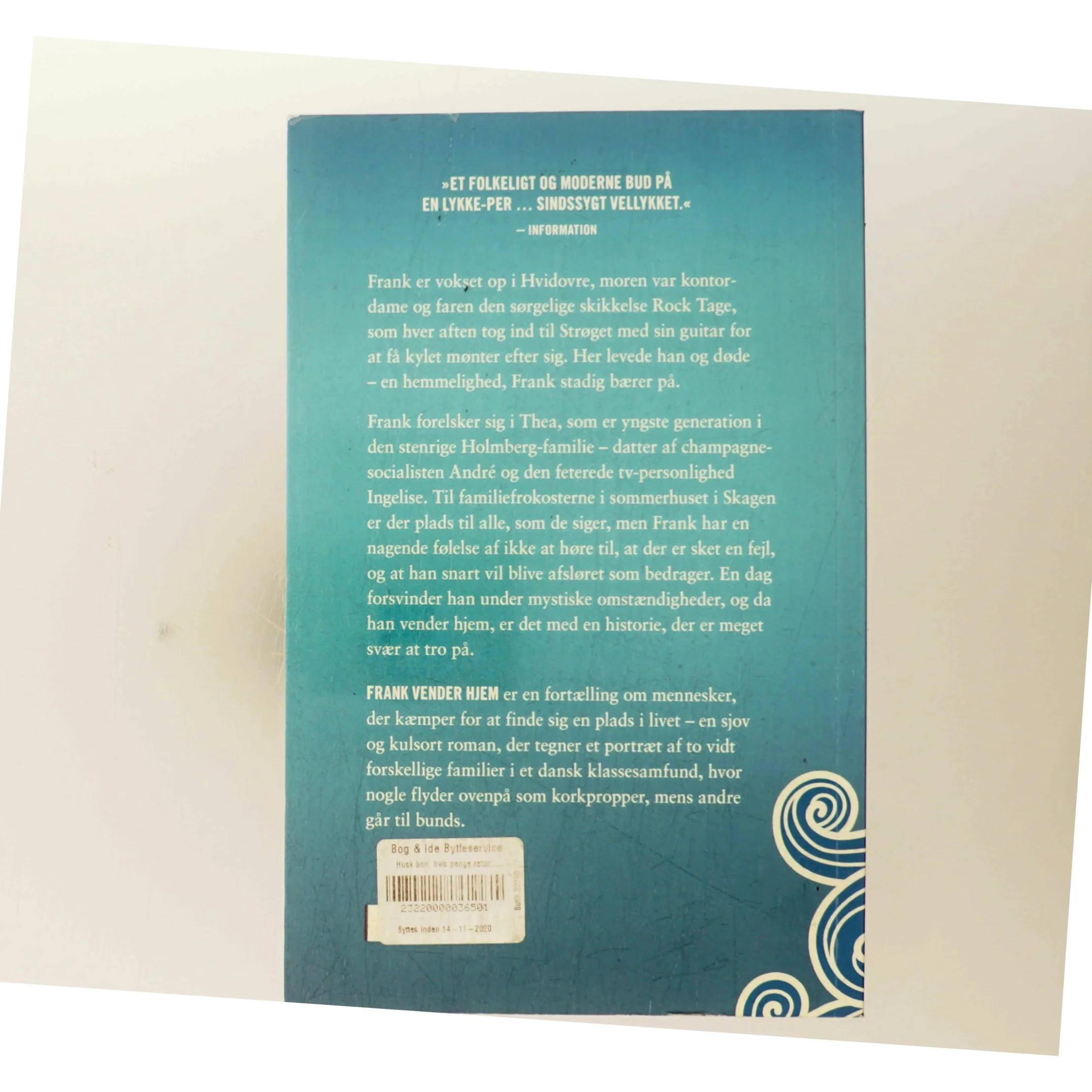 Frank vender hjem af Kristian Bang Foss fra Gyldendal af Kristian Bang Foss (Bog)