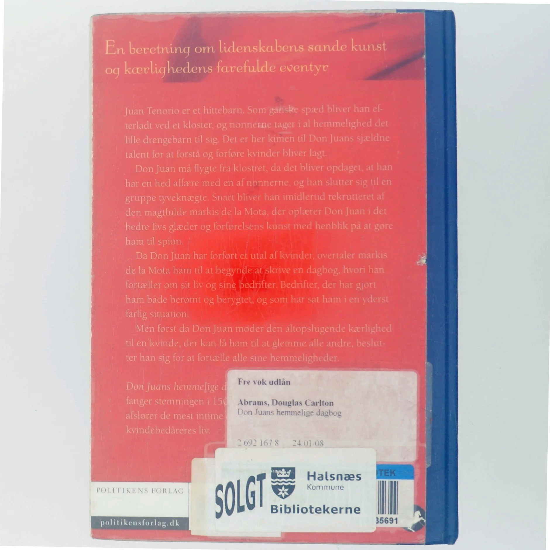 Don Juans hemmelige dagbog af Douglas Carlton Abrams (Bog)