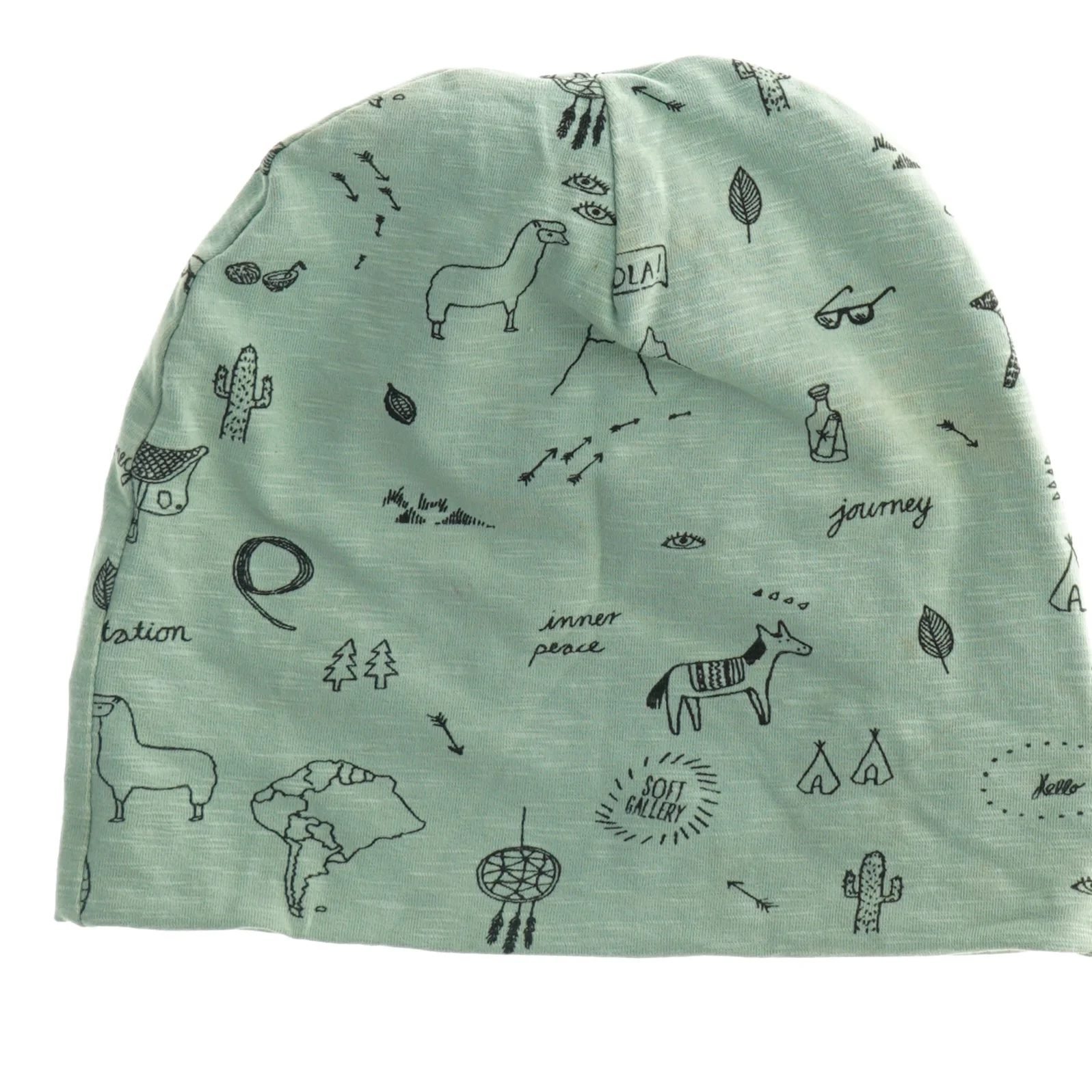 Mønstret hue fra Soft Gallery (str. 2 år)