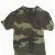 T-Shirt (str. 104 cm) med camouflage mønster