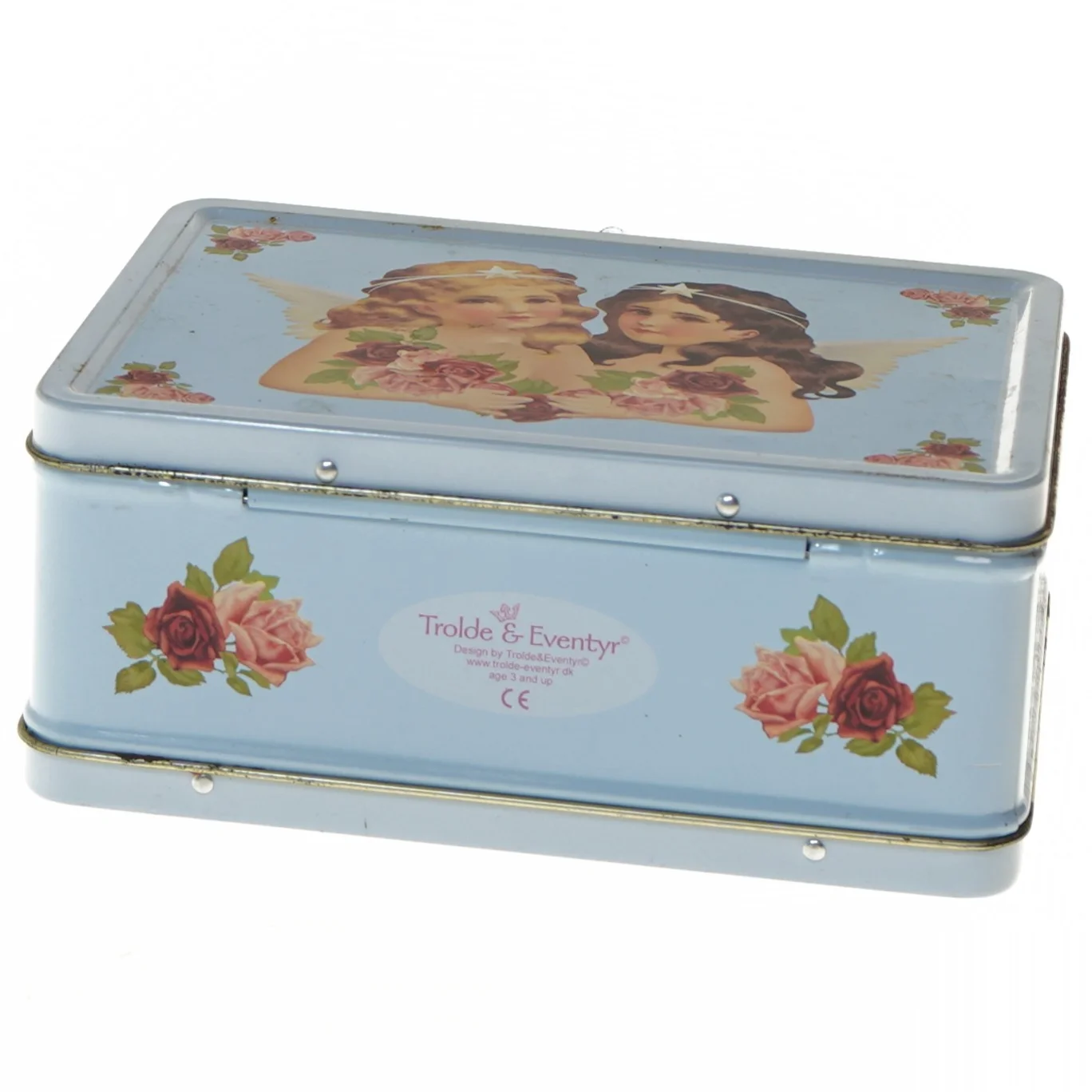 Retro metalkuffert (str. 18x13 cm)