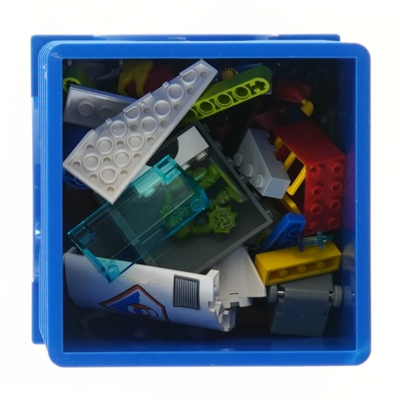 LEGO klodser med opbevaringsboks fra LEGO (str. 15x12,5 cm)