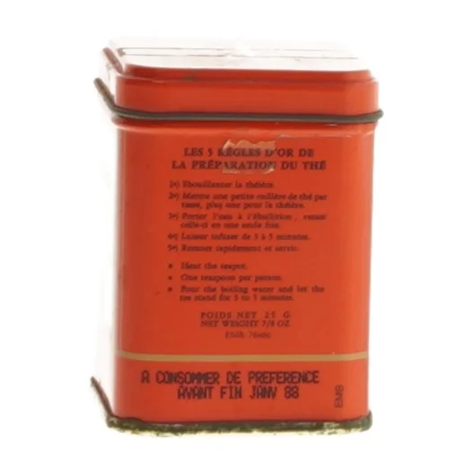 Vintage Hediard Te Dåse fra Hediard (str. 6,5x5 cm)