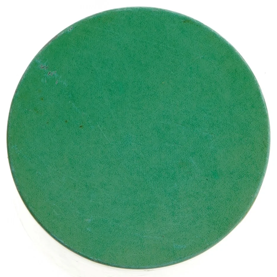 Dekoreret opbevaringsdåse (str. Ø. 11 cm. længde, 15 cm)