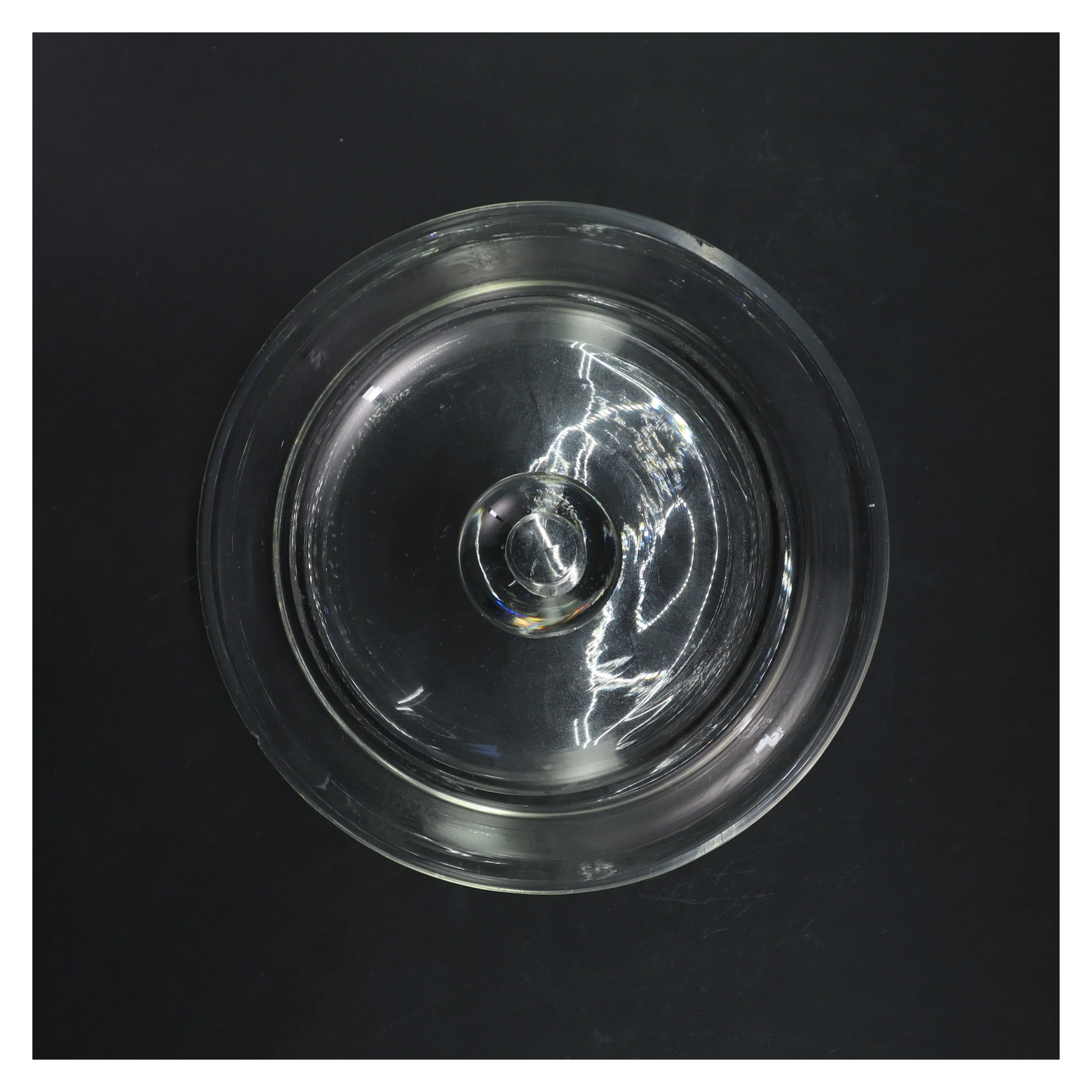 Kastrup Glasværk Osteklokke .( Ø 21x h 15,5 cm)