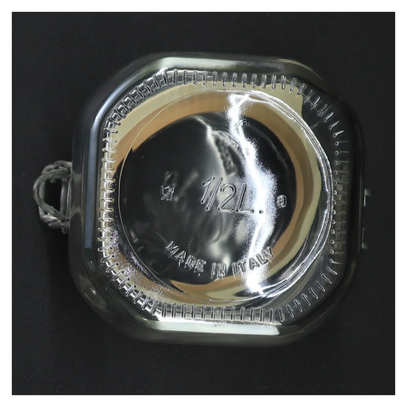 Glas opbevaringskrukke fra Fida (str. 10 x 9 cm en halv liter)