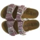 Glitrende lyserøde sandaler fra Birkenstock (str. 34)