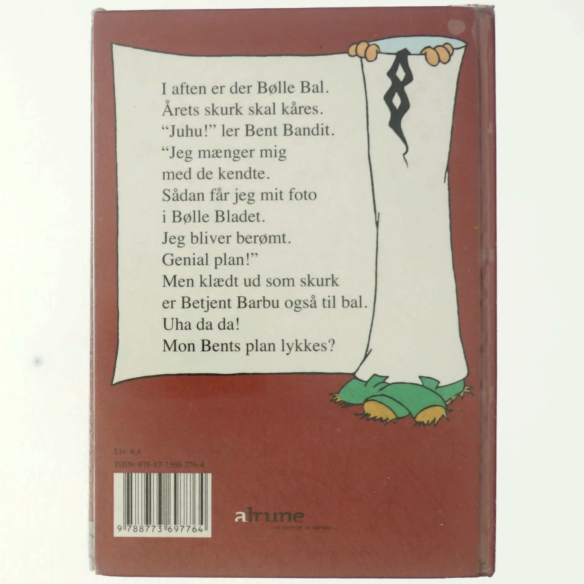 Bent Bandit til Bølle Bal af Charlotte Fleischer (Bog)