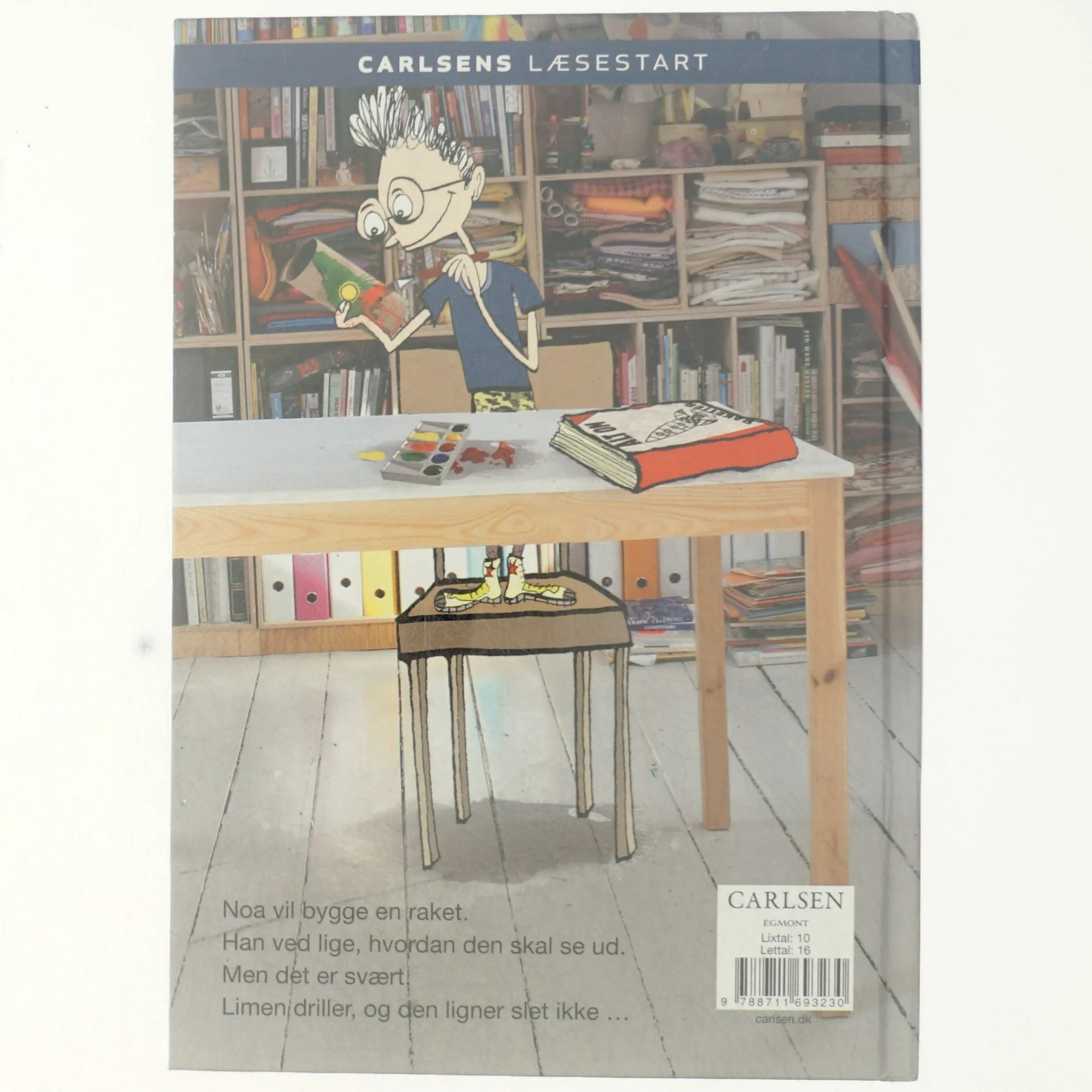 Noa bygger en raket af Sabine Lemire (Bog)