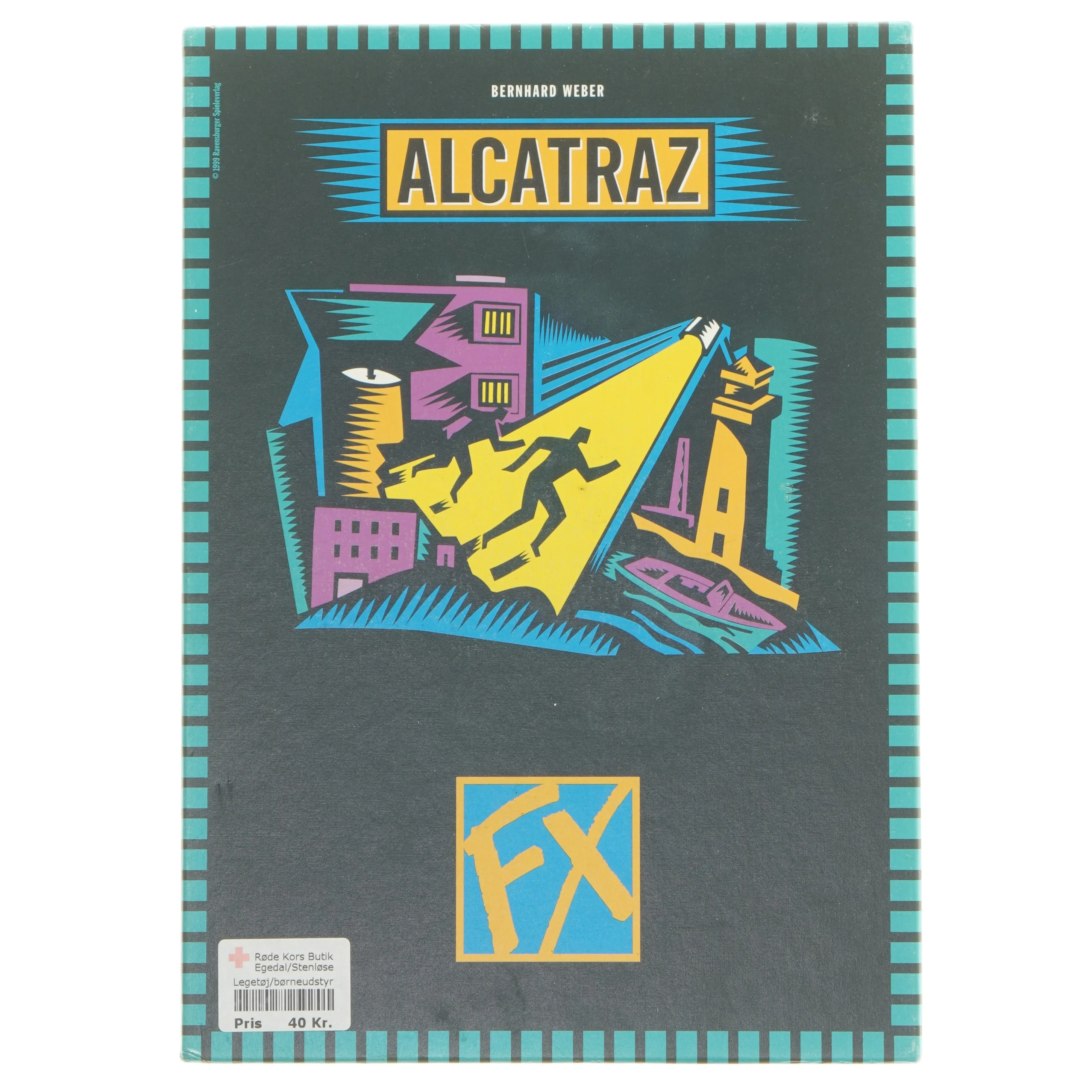 Alcatraz br&aelig;tspil (str. 31,5x22 cm)