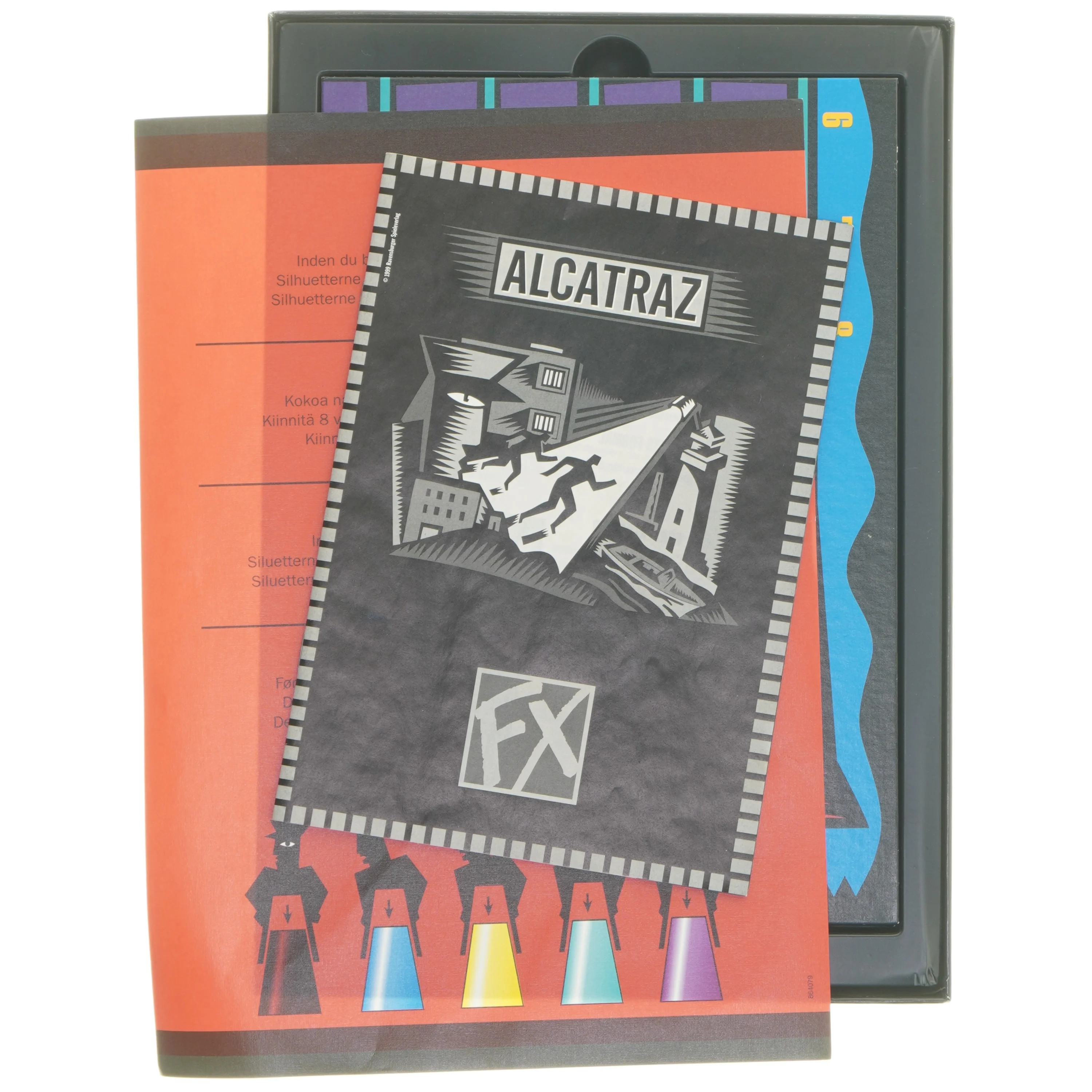 Alcatraz brætspil (str. 31,5x22 cm)