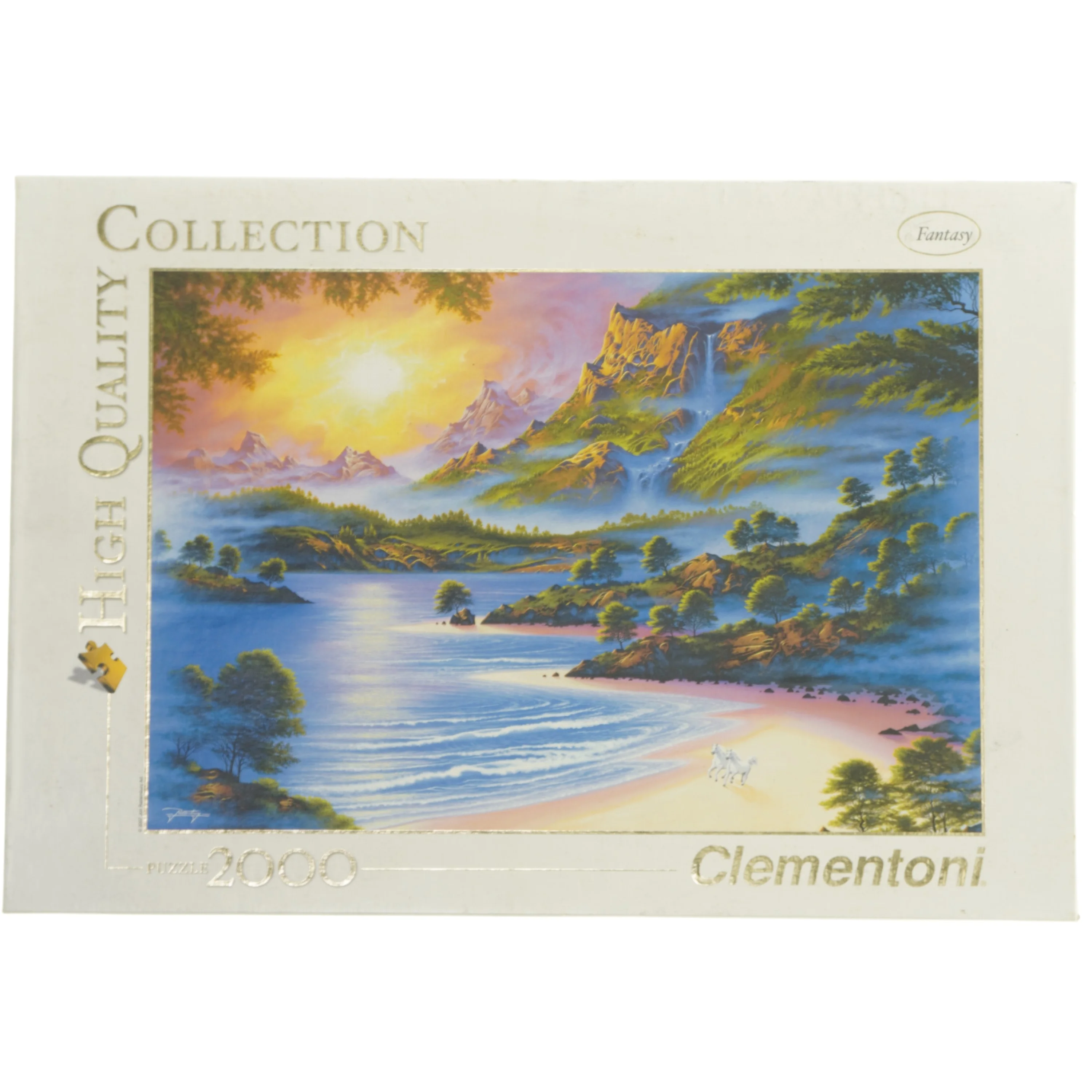 Puslespil med 2000 brikker fra Clementoni (str. 2000 brikker cm)