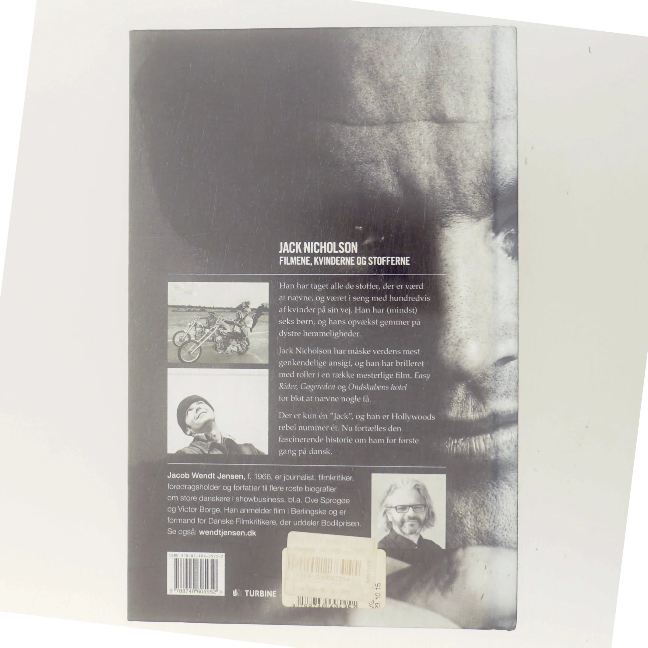 Jack Nicholson : filmene, kvinderne og stofferne af Jacob Wendt Jensen (Bog)