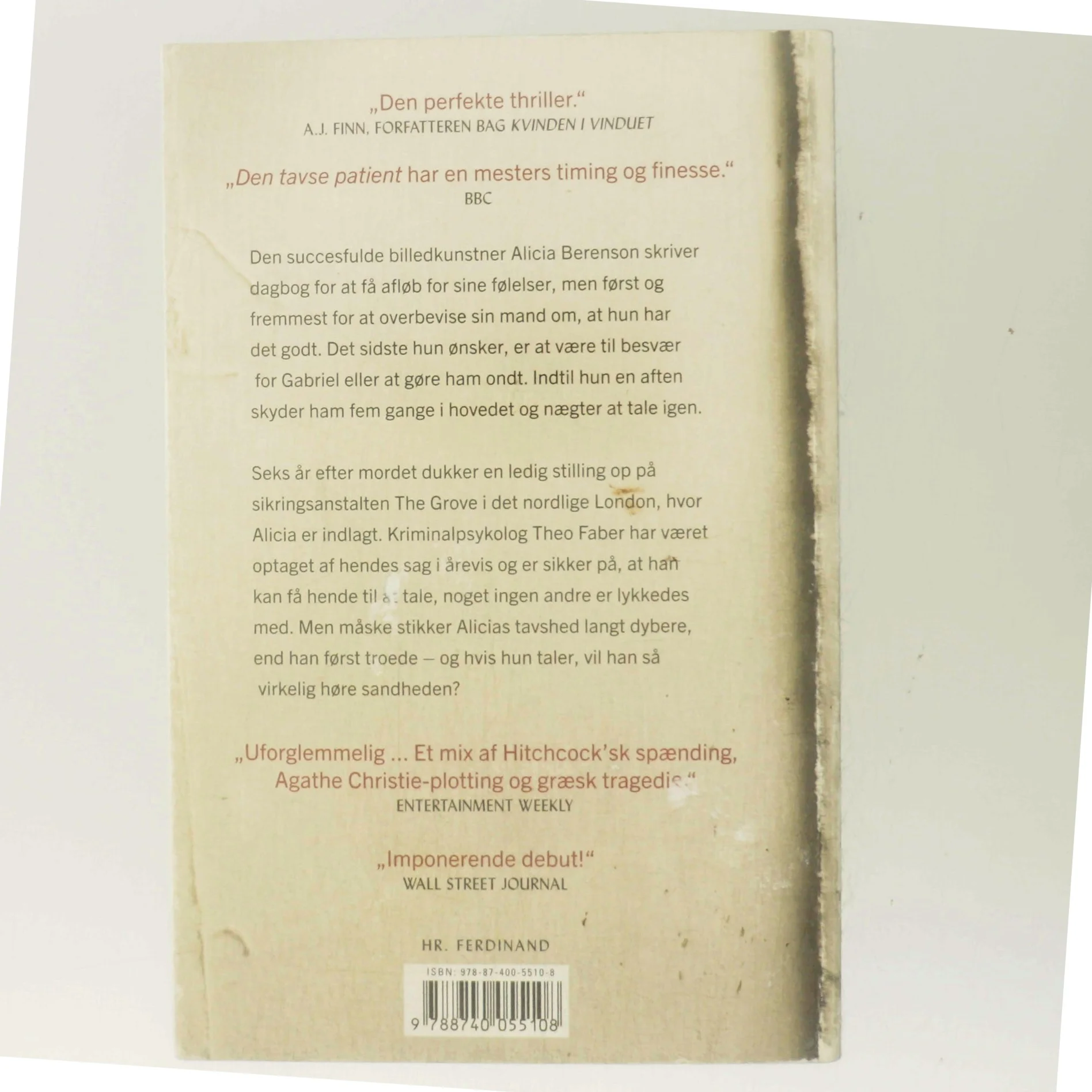 Den tavse patient af Alex Michaelides (f. 1977) (Bog)