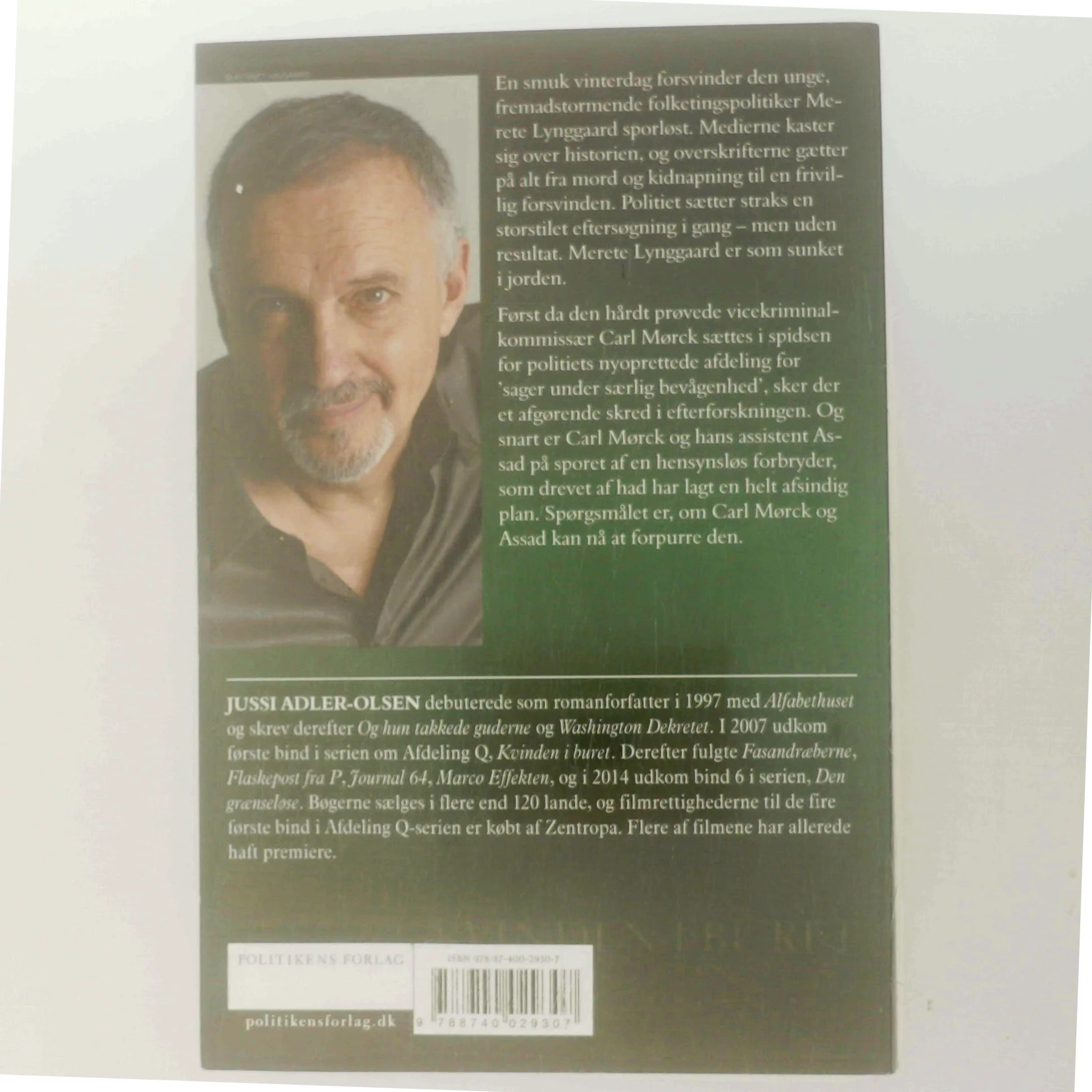 Kvinden i buret : krimithriller af Jussi Adler-Olsen (Bog)