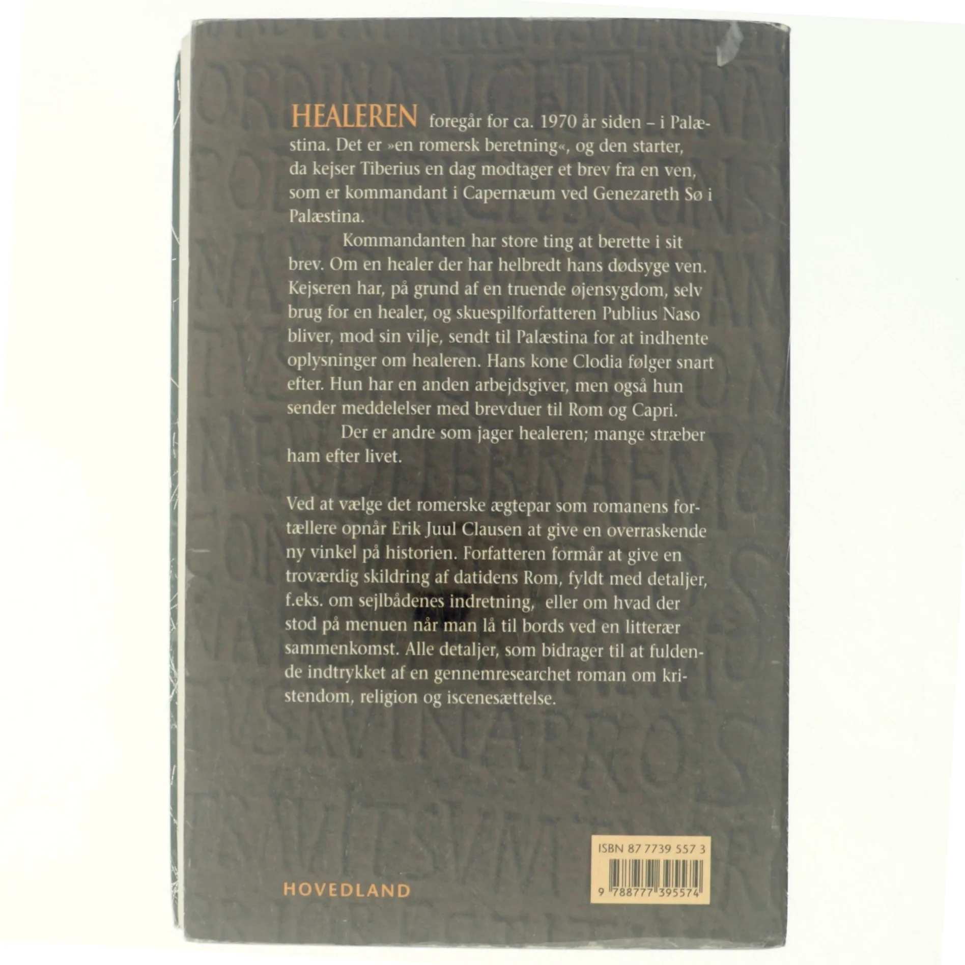 Healeren : en romersk beretning af Erik Juul Clausen (Bog)