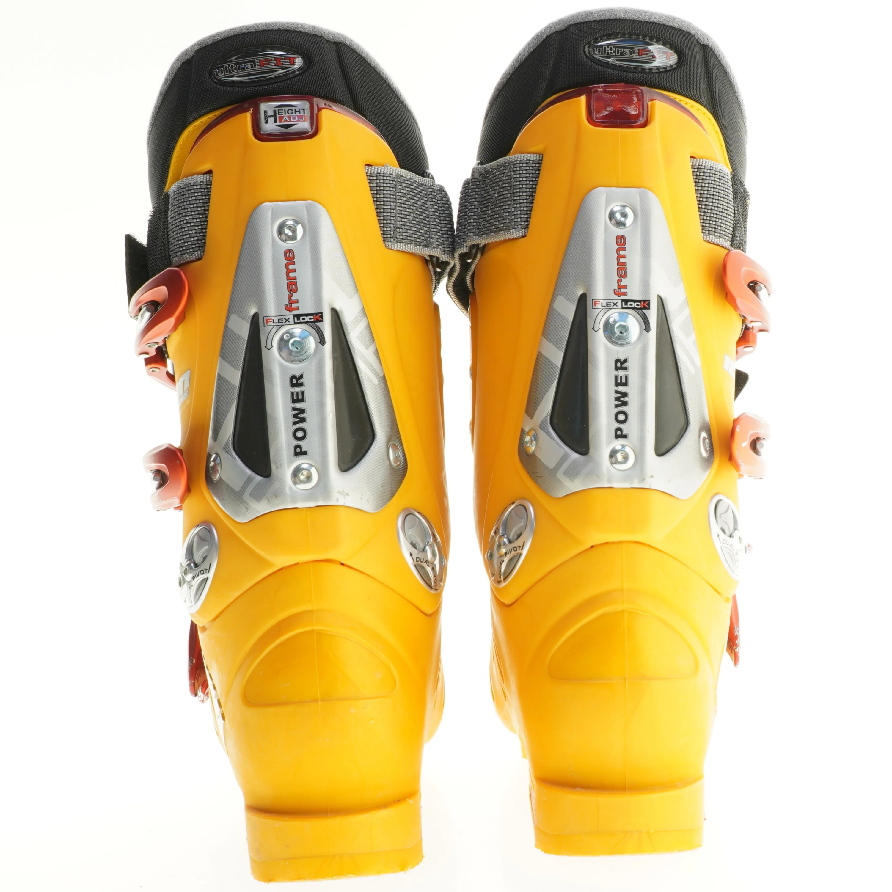 Brugte Skistøvler og Skitaske (str. 7,5)