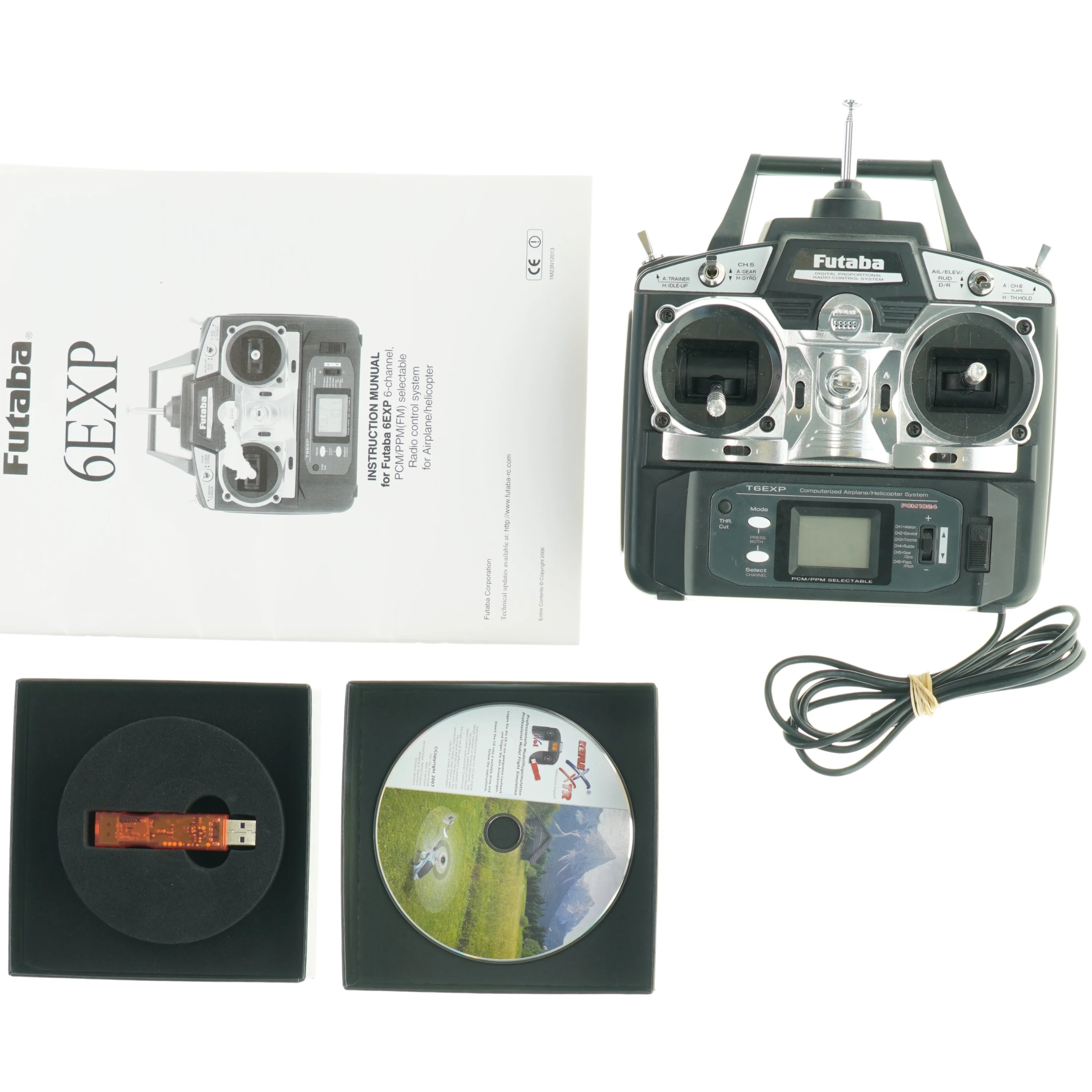 RC-sender med tilbehør fra Futaba