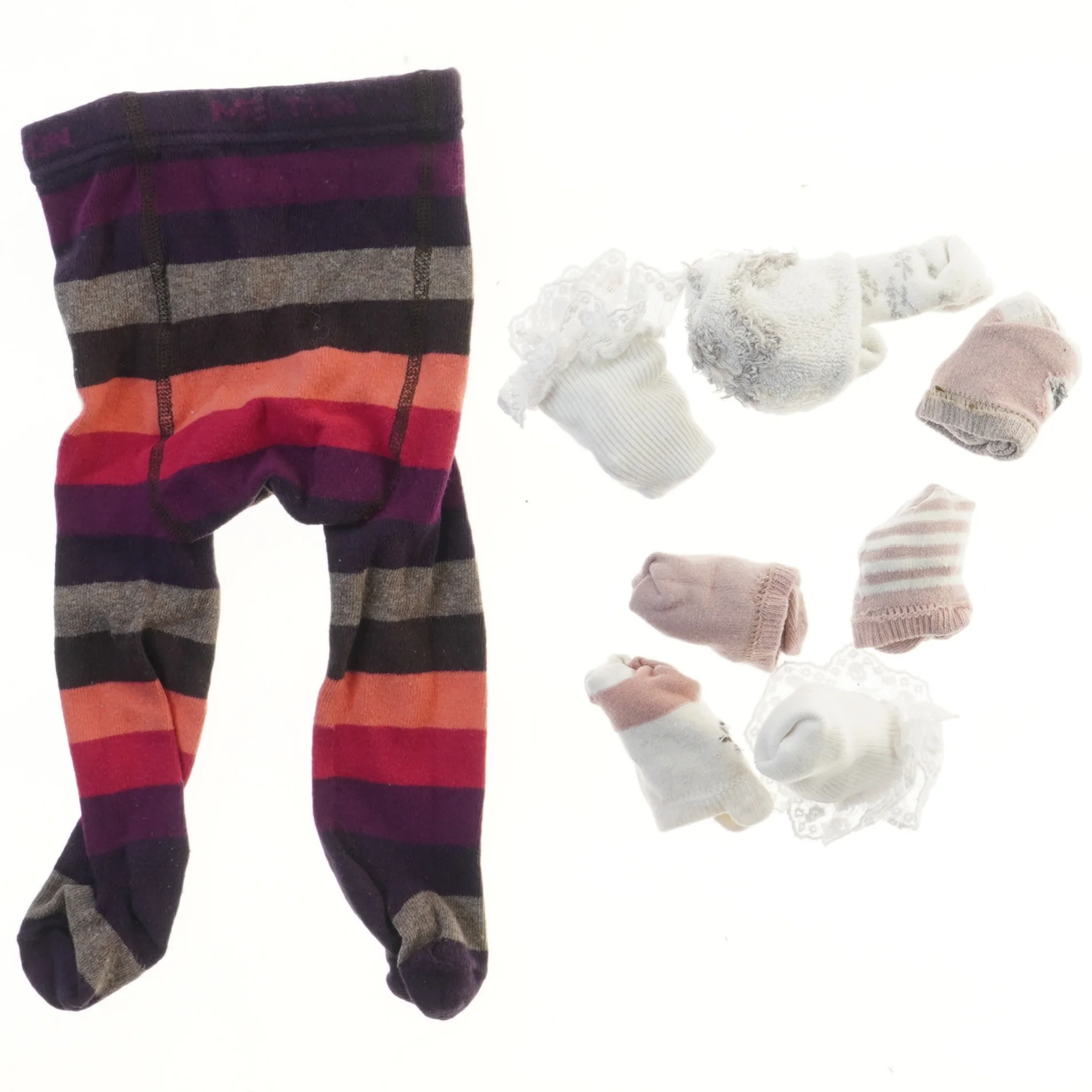 Babytights og sokker (str. 56)