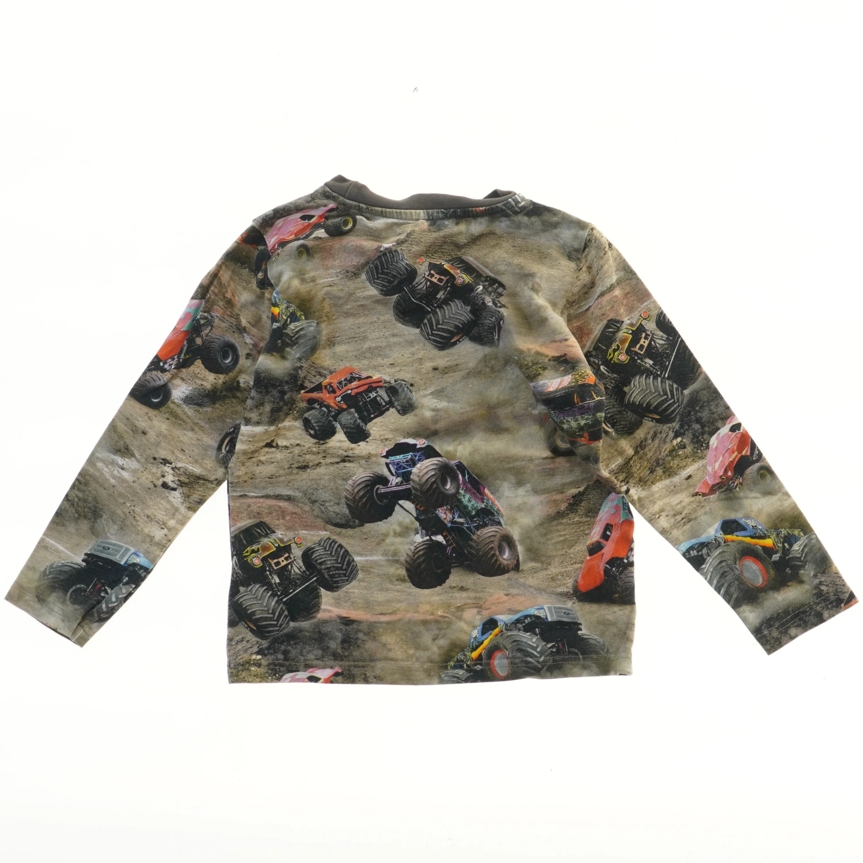 Langærmet bluse med monster truck motiv fra Friends (str. 104)