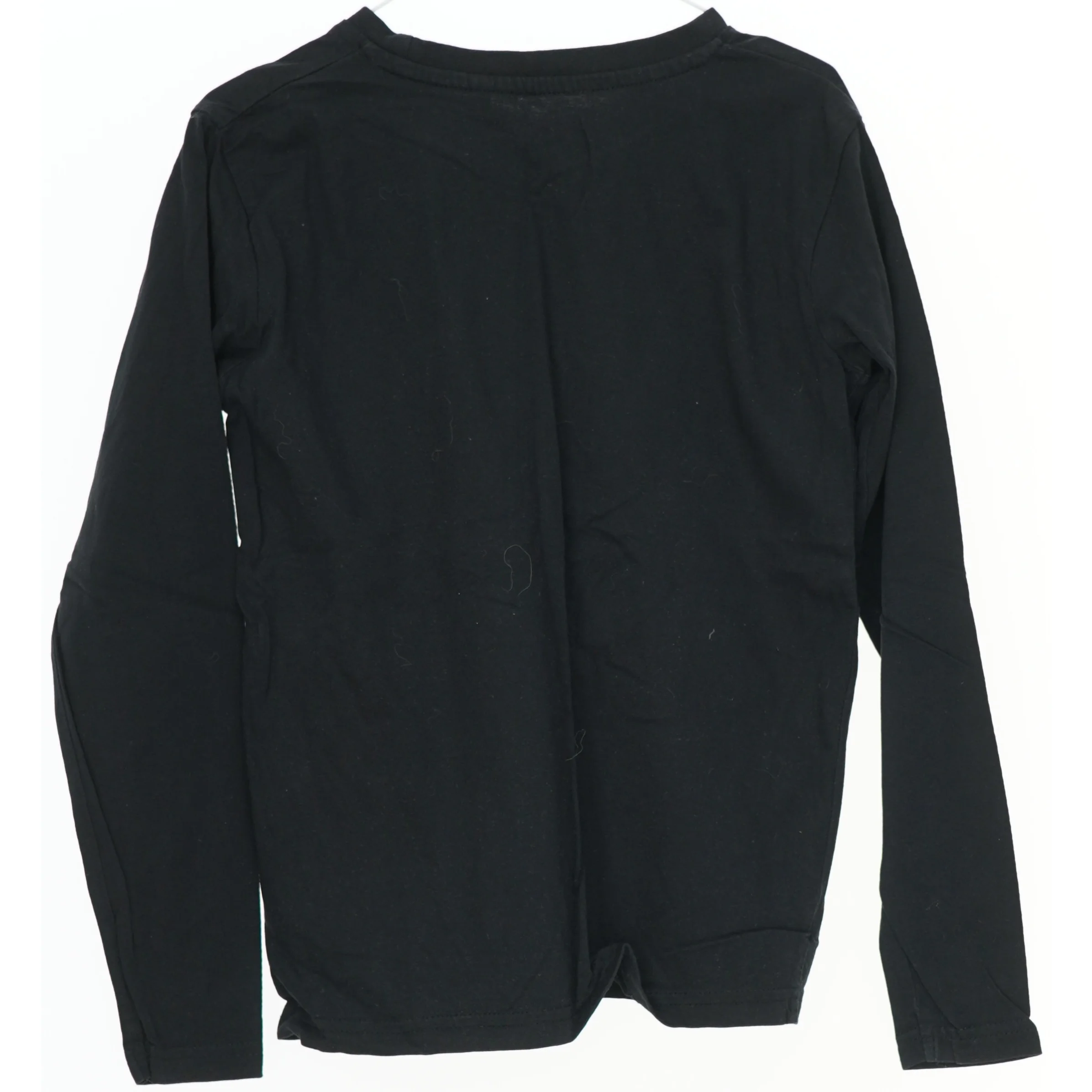  Sort langærmet t-shirt med motocross-motiv fra VRS (str. 140)