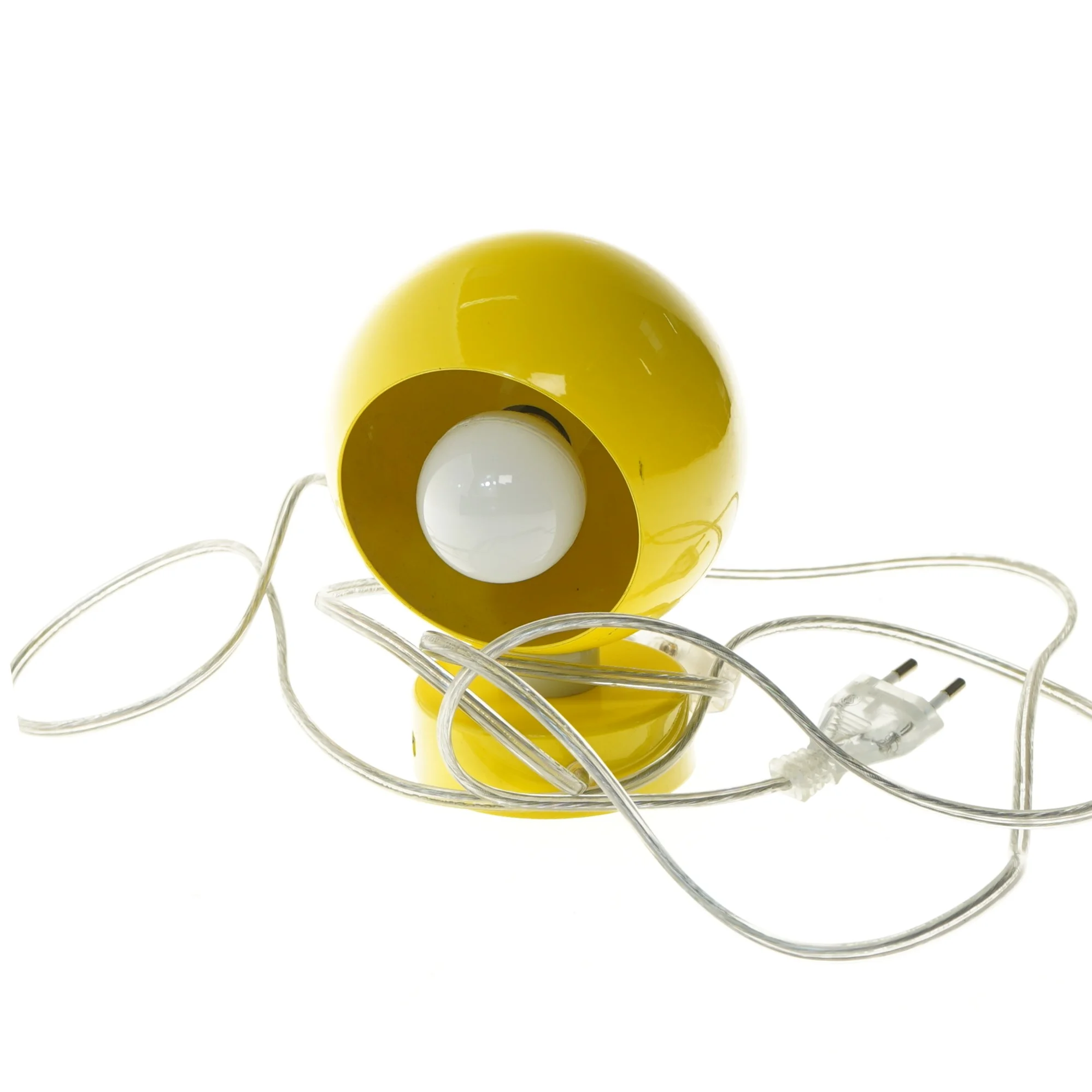 Gul væg lampe (str. 15 cm)