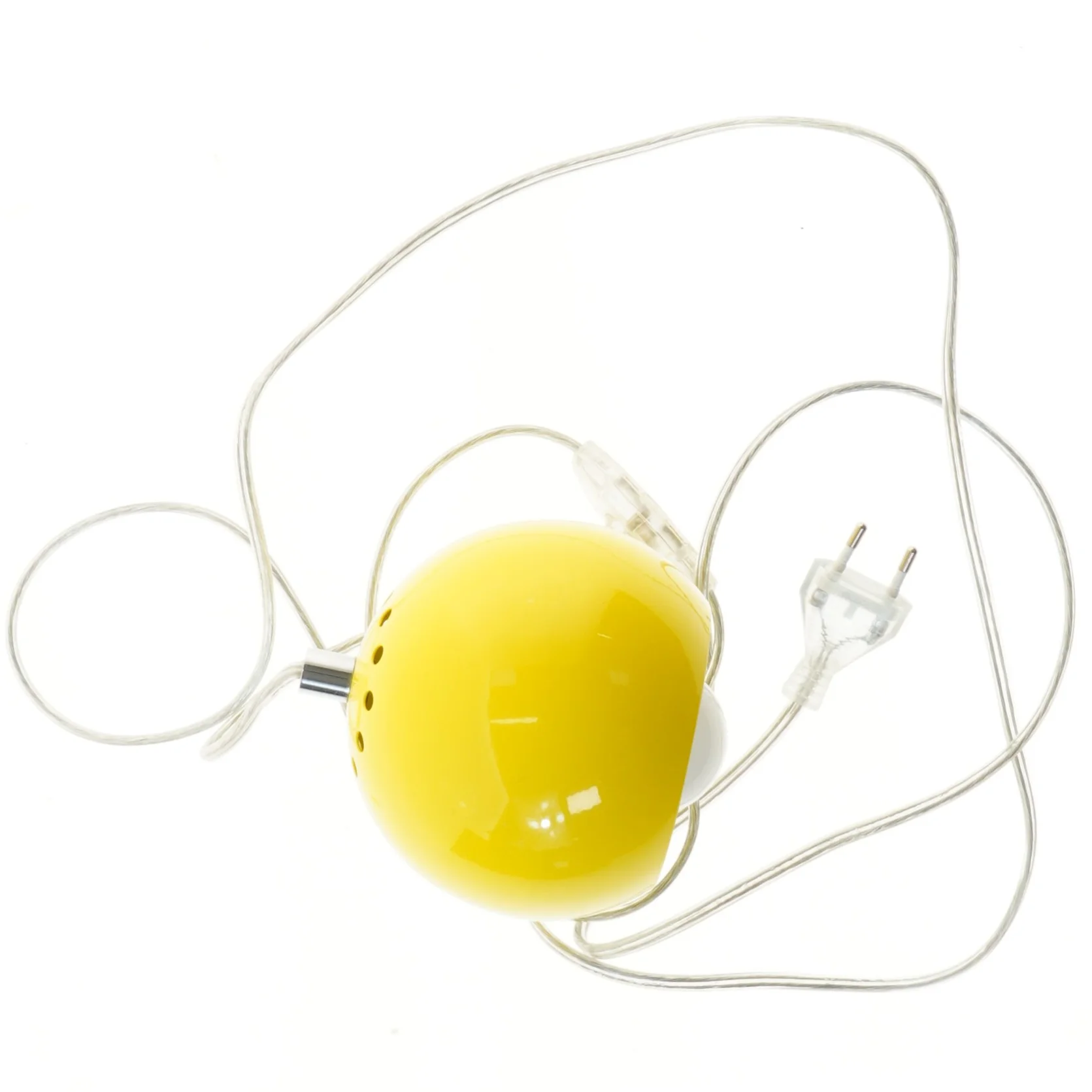 Gul væg lampe (str. 15 cm)