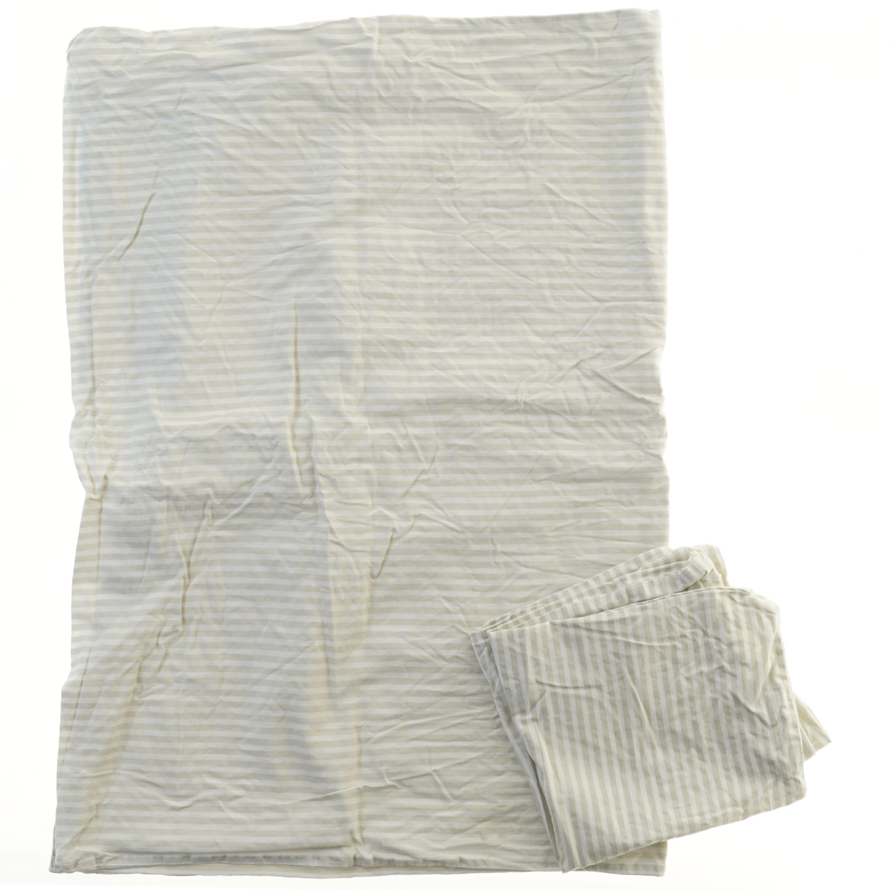 Stribet sengetøjssæt (str. 42x38,5 & 96x67 cm)