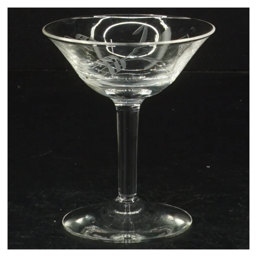 Krystal margaritaglas (str. 9 cm)