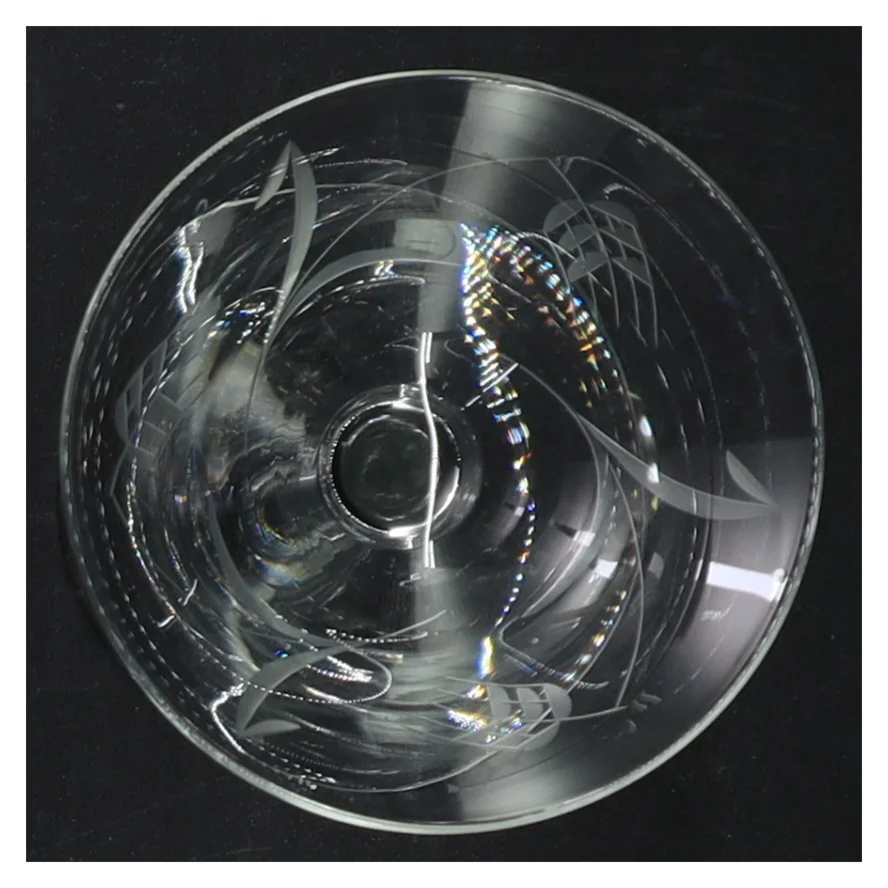 Krystal margaritaglas (str. 9 cm)