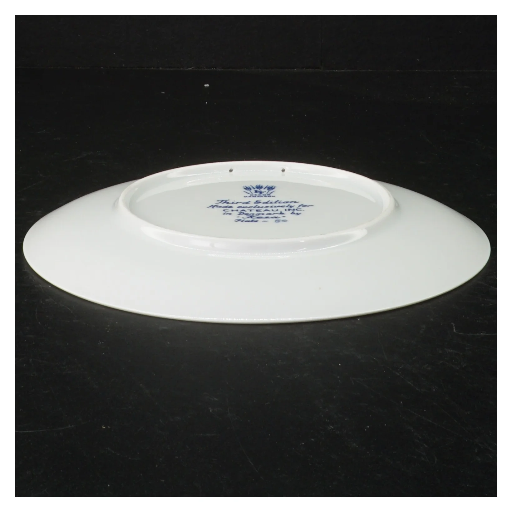 Souvenirplatte fra North Carolina (str. 19 cm)