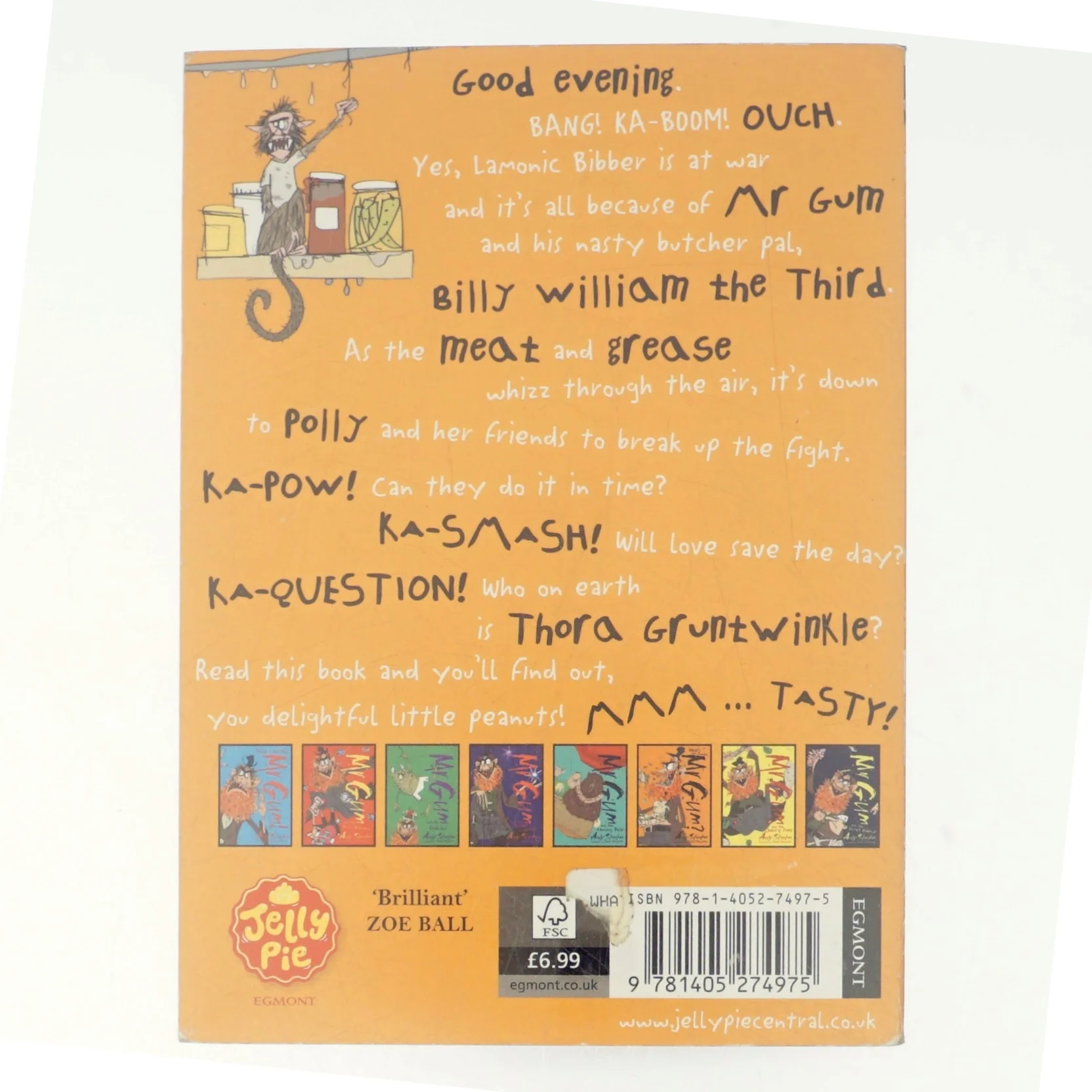 What's for Dinner, Mr Gum? af Andy Stanton (Bog)