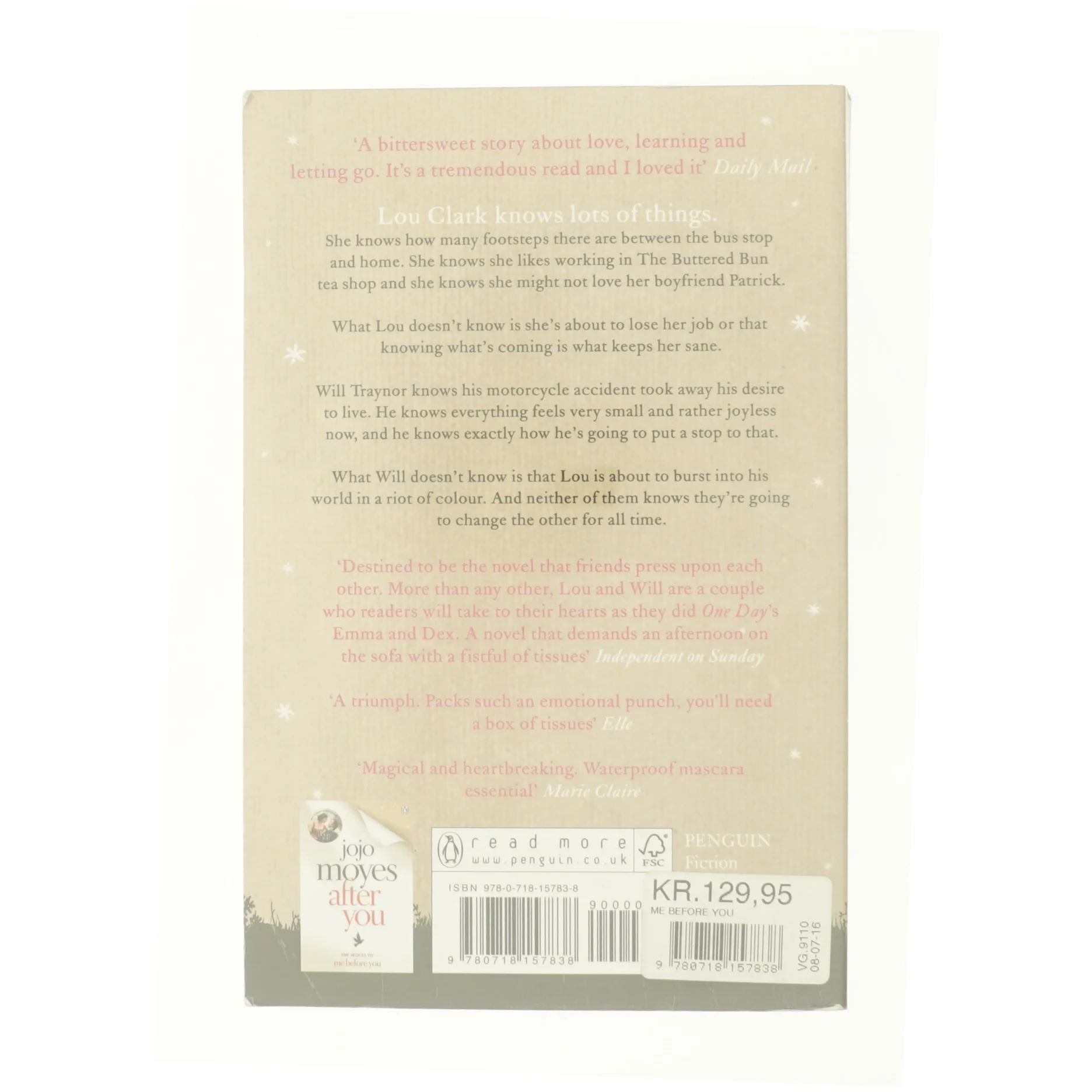 Me Before You by Jojo Moyes af Jojo Moyes (Bog)