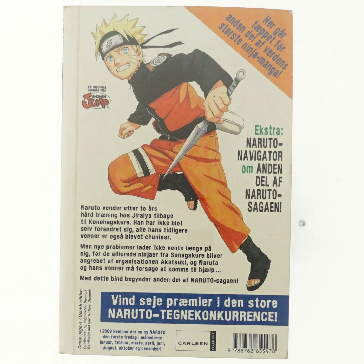 Naruto vender tilbage af Masashi Kishimoto (Bog)