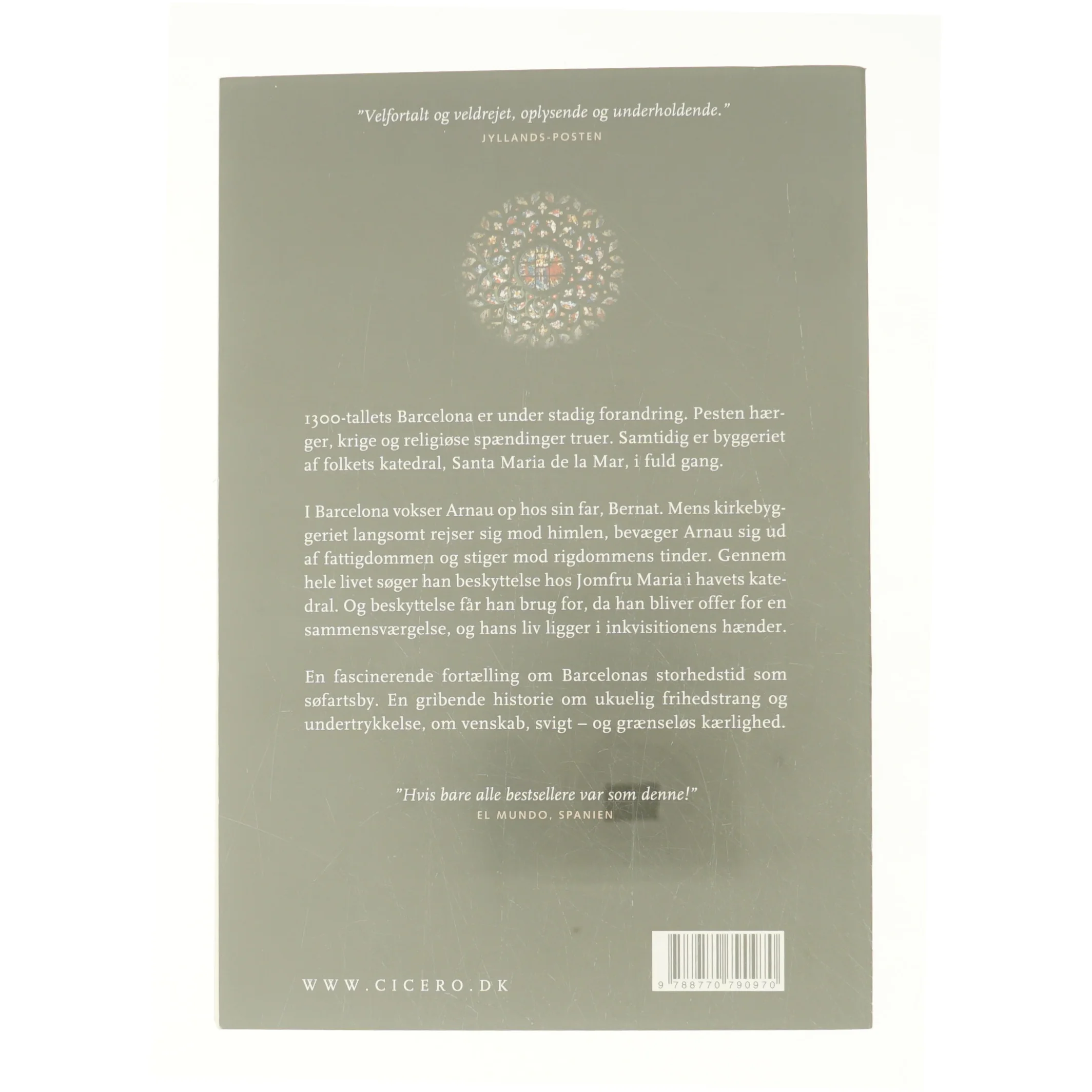 Havets katedral af Ildefonso Falcones (Bog)