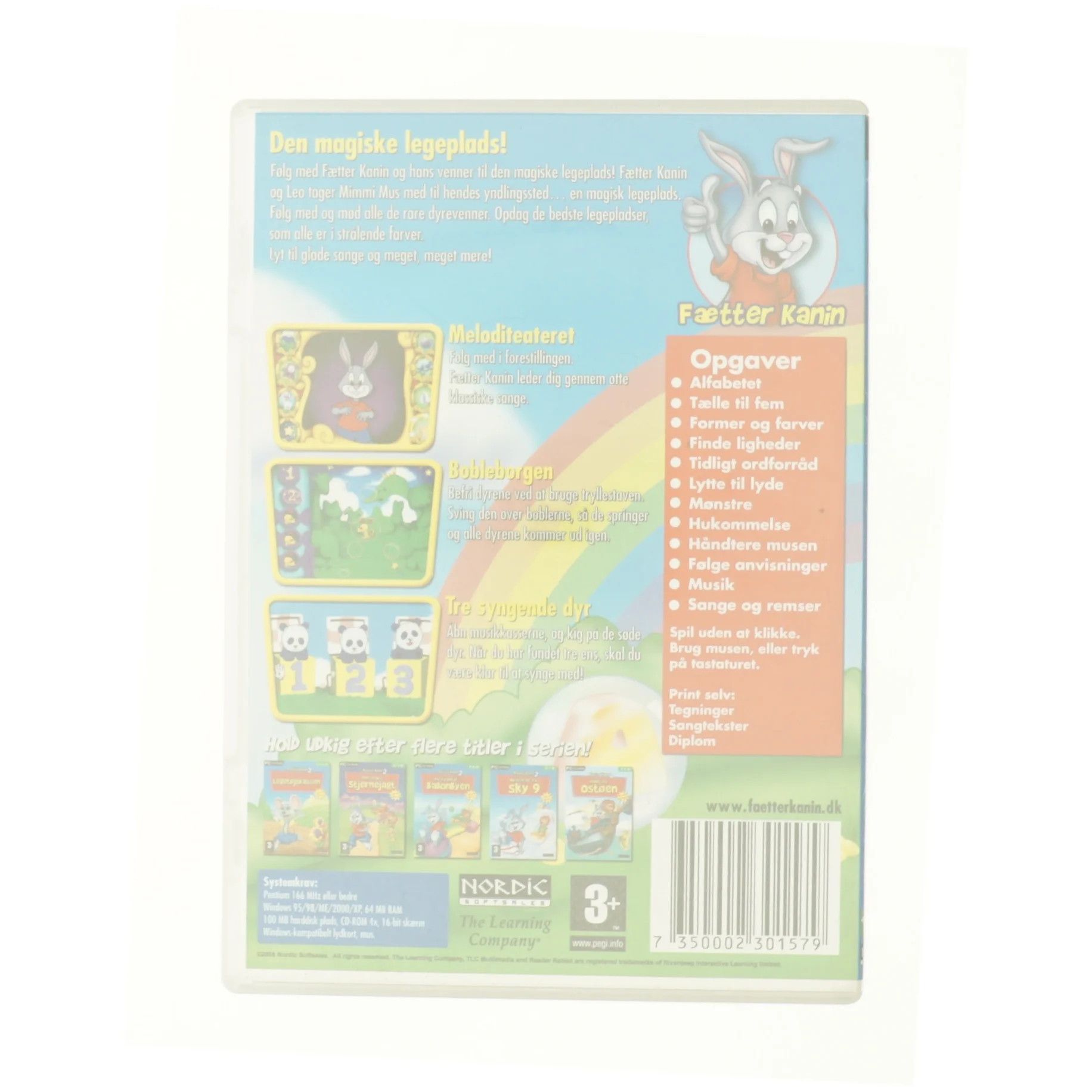 Fætter Kanin 2 - den Magiske Legeplads fra DVD