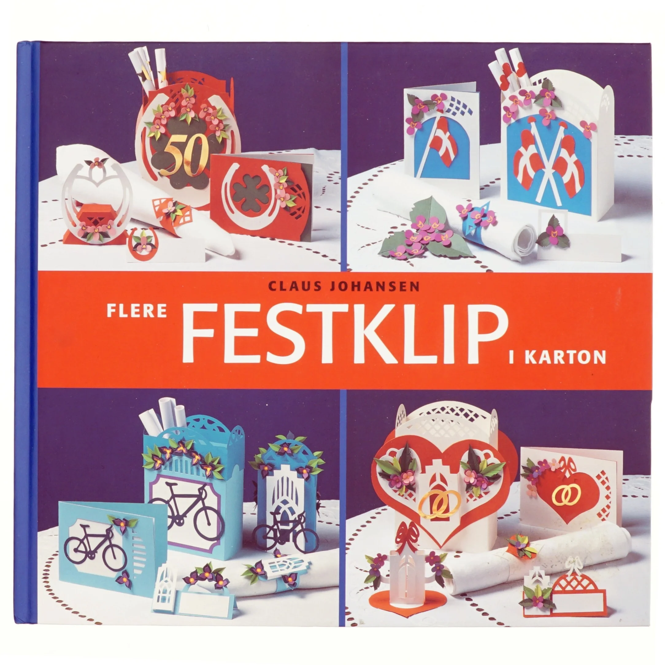 Flere festklip i karton af Claus Johansen (f. 1944) (Bog)