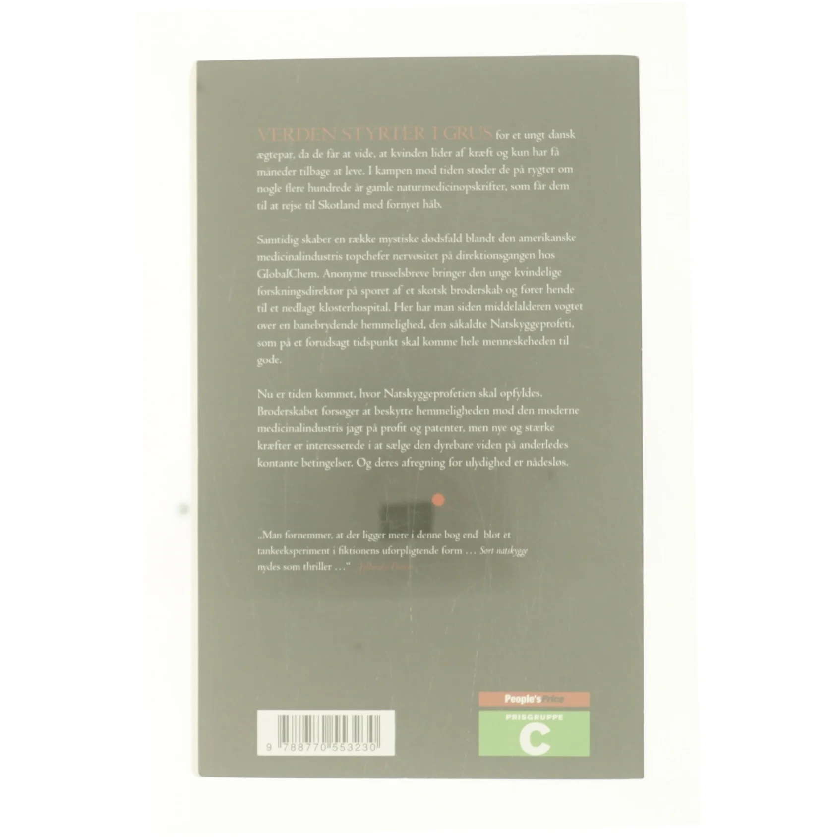 Sort natskygge af Ole Clifford (Bog)