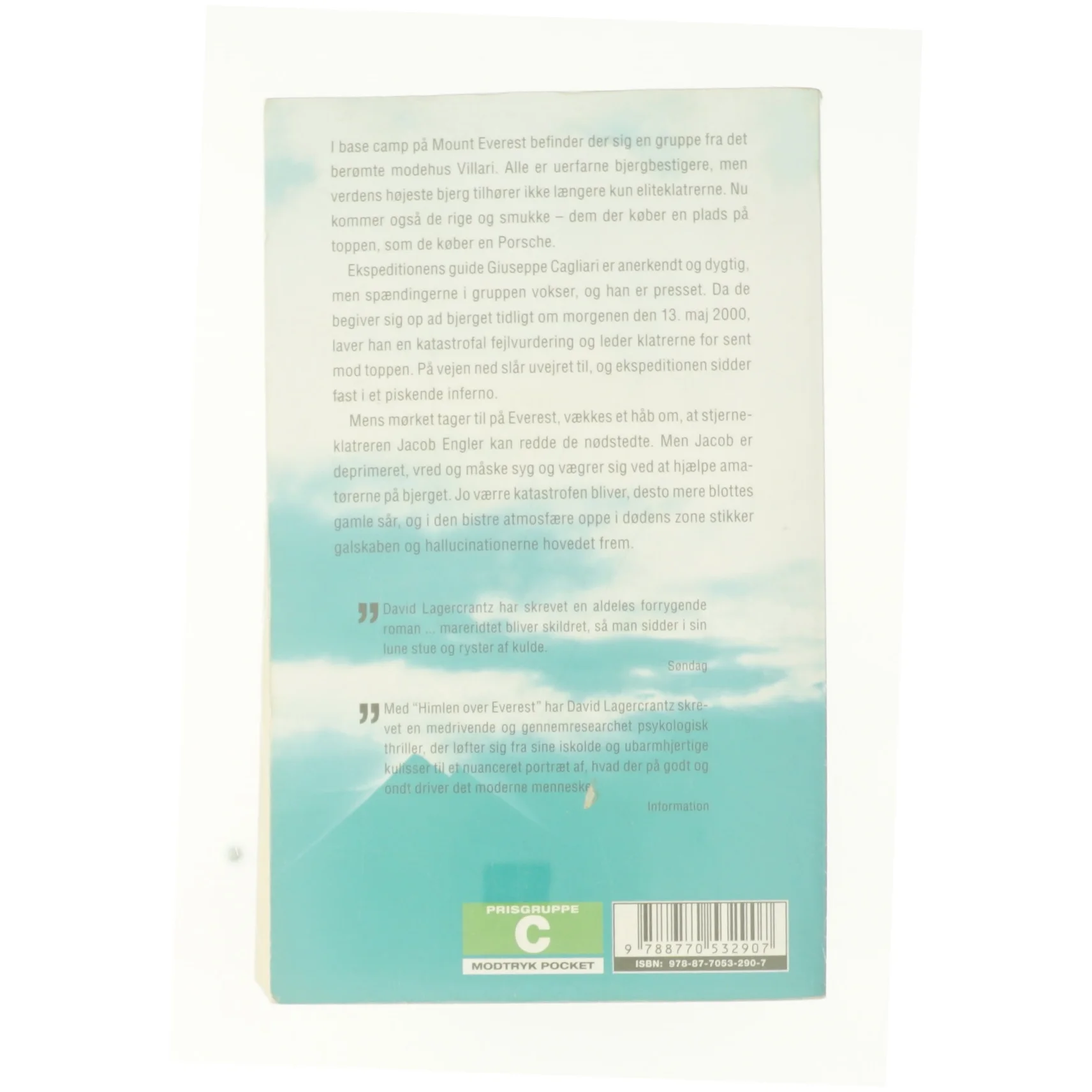 Himlen over Everest af David Lagercrantz (Bog)