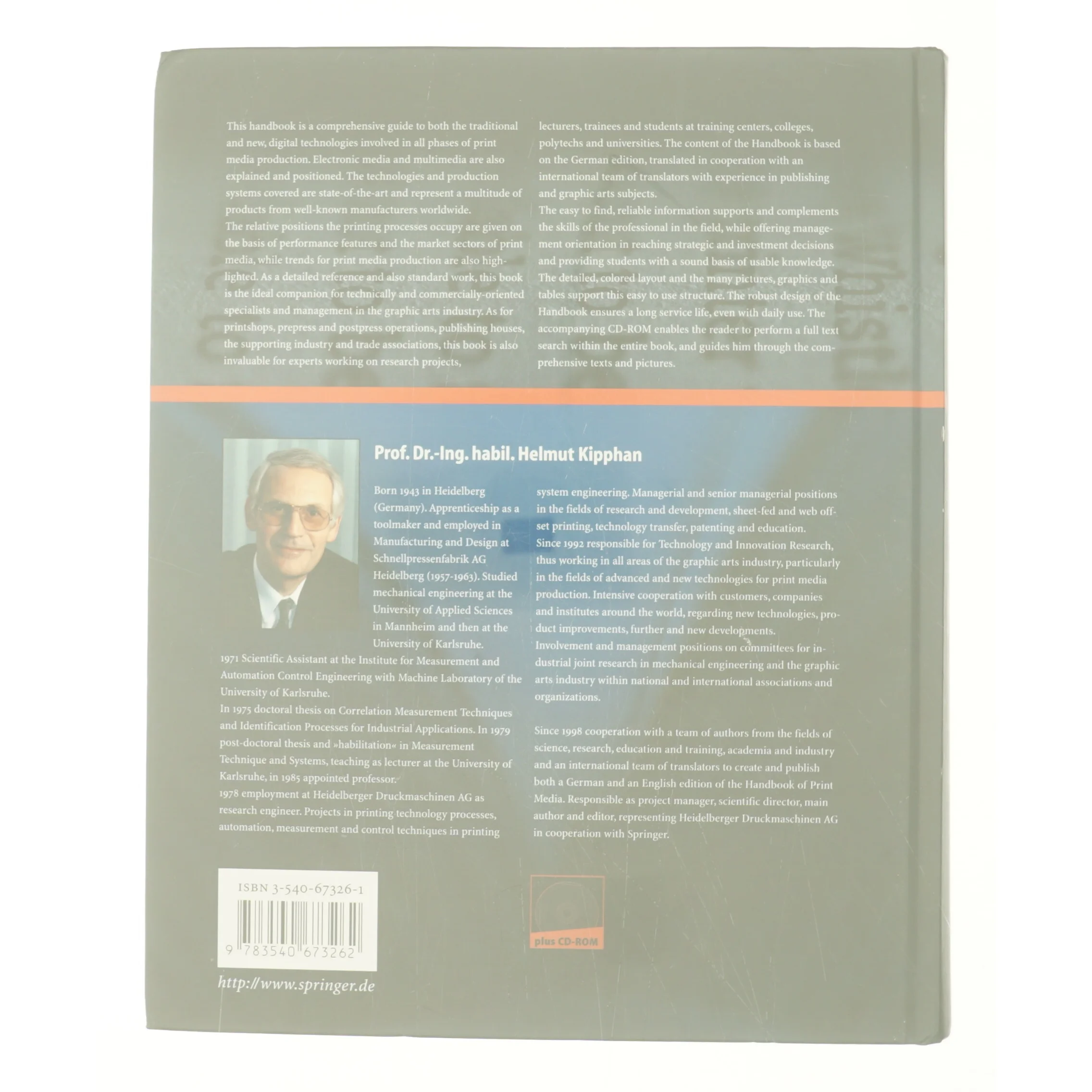 Handbook of Print Media - 1st Edition (eBook Rental) af Helmut Kipphan (Bog)