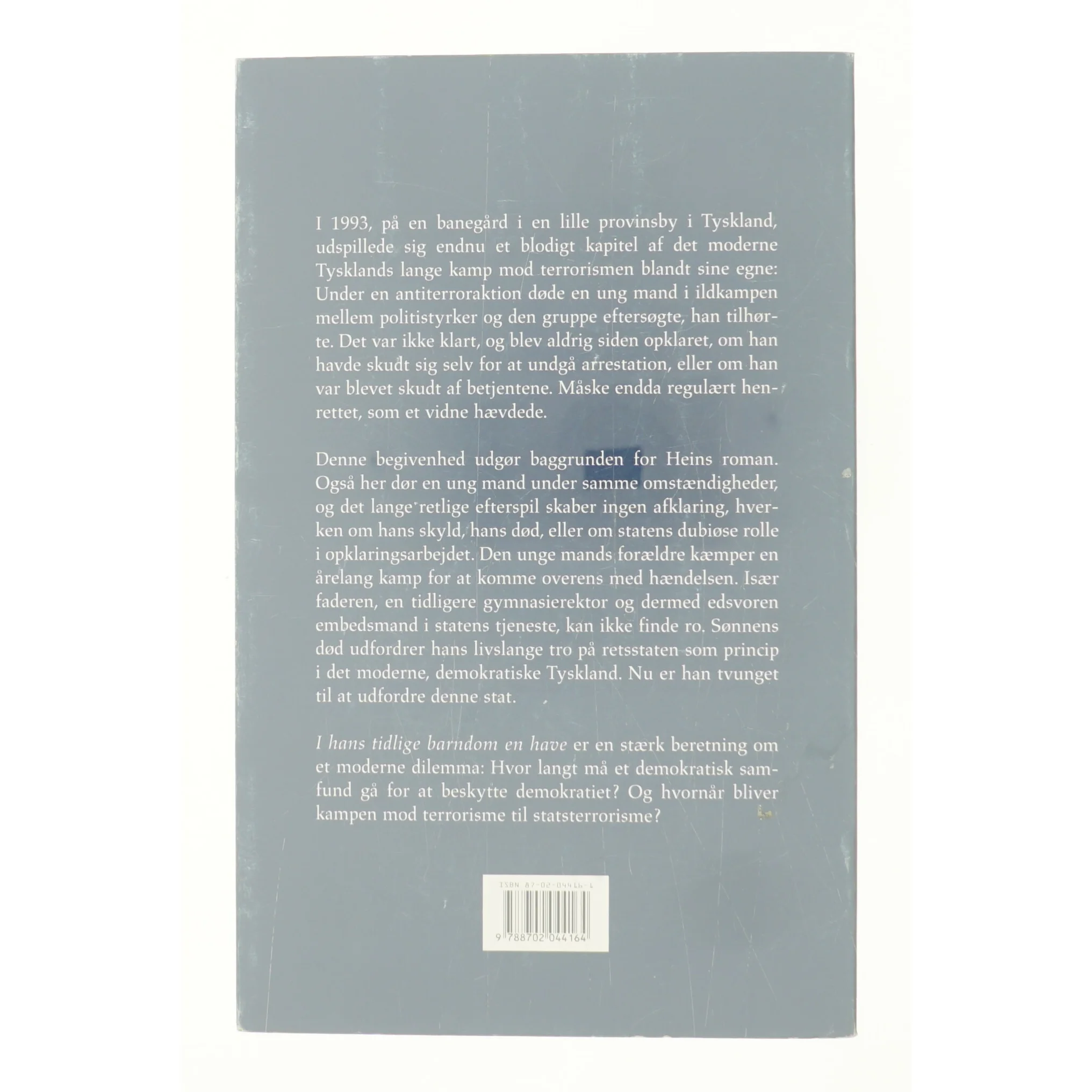 I hans tidlige barndom en have af Christoph Hein (Bog)