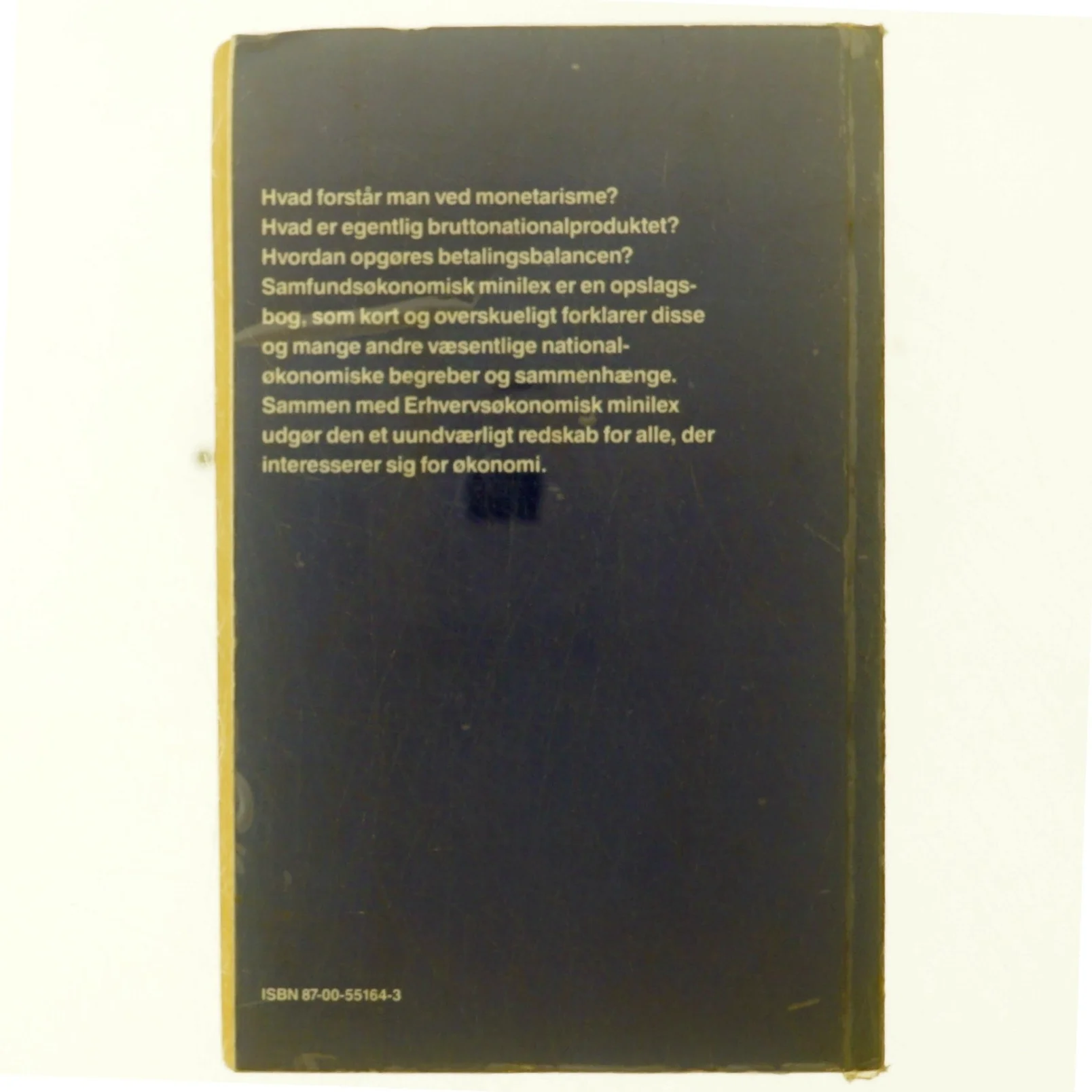 Samfundsøkonomisk minilex