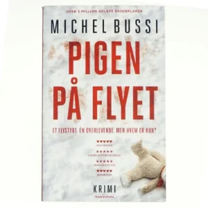 Pigen på flyet af Michel Bussi (Bog)