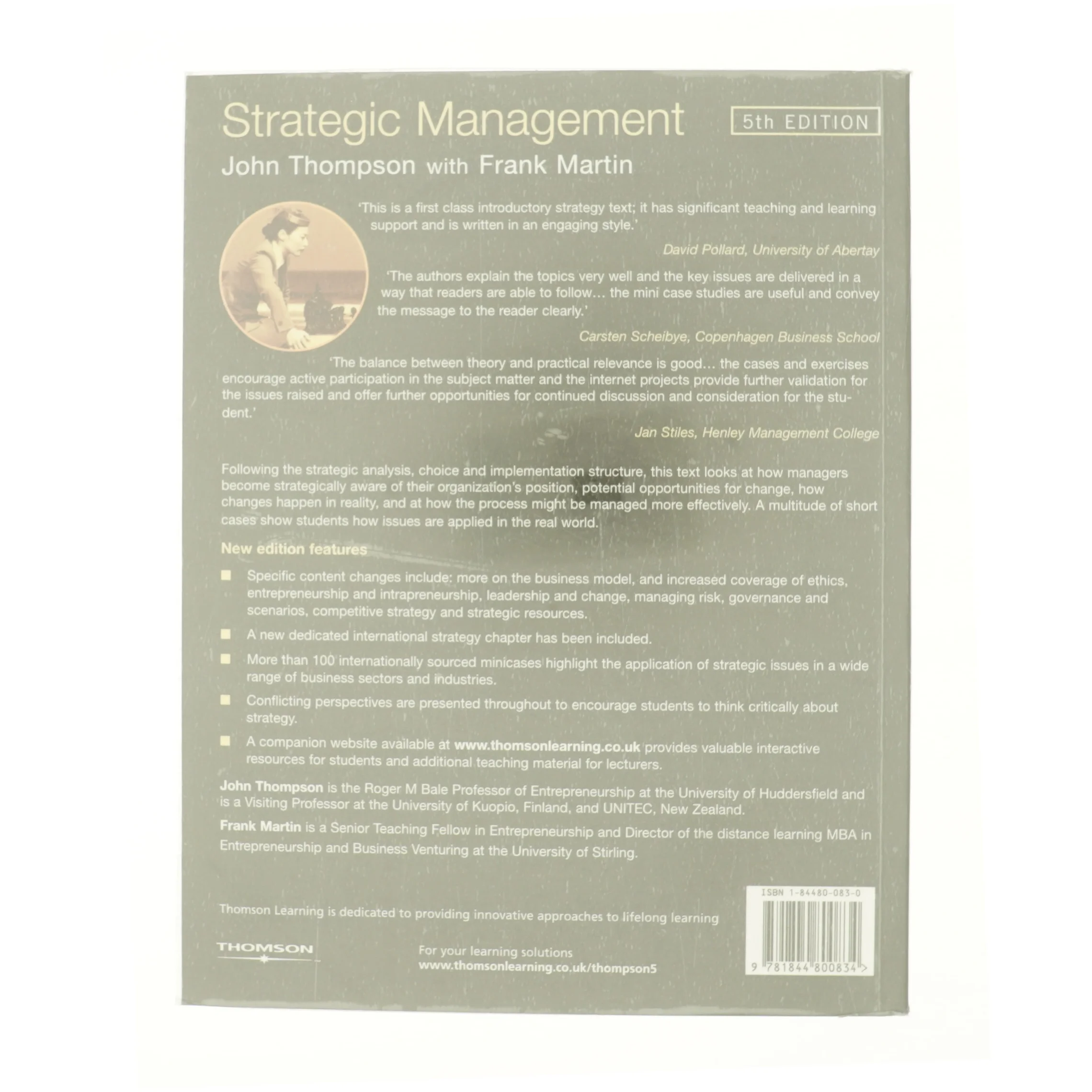 Strategic Management : Awareness and Change by John Thompson af Thompson, John / Martin, Frank (Bog)